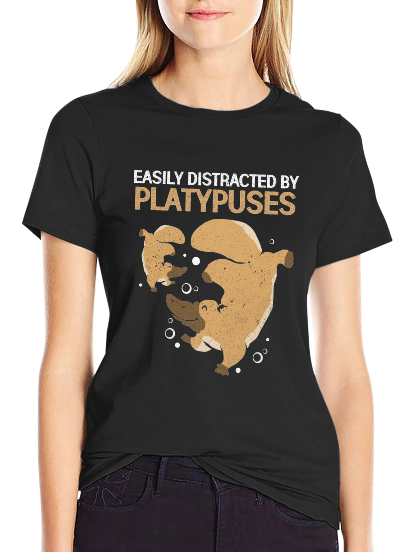 Easily Distracted By Platypuses T-Shirt