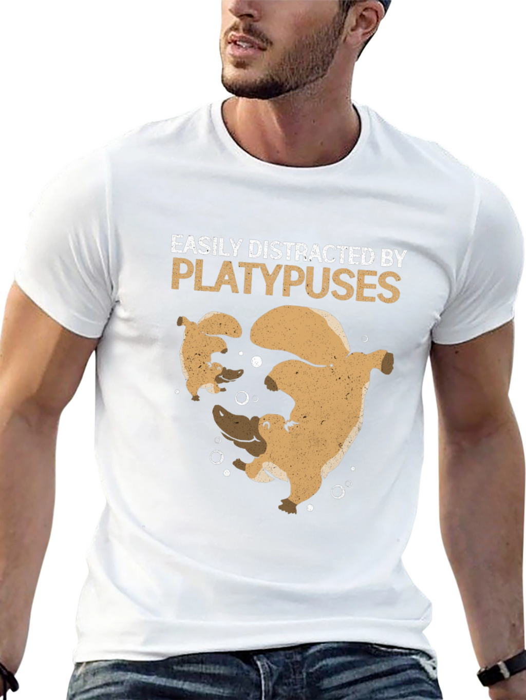 Easily Distracted By Platypuses T-Shirt