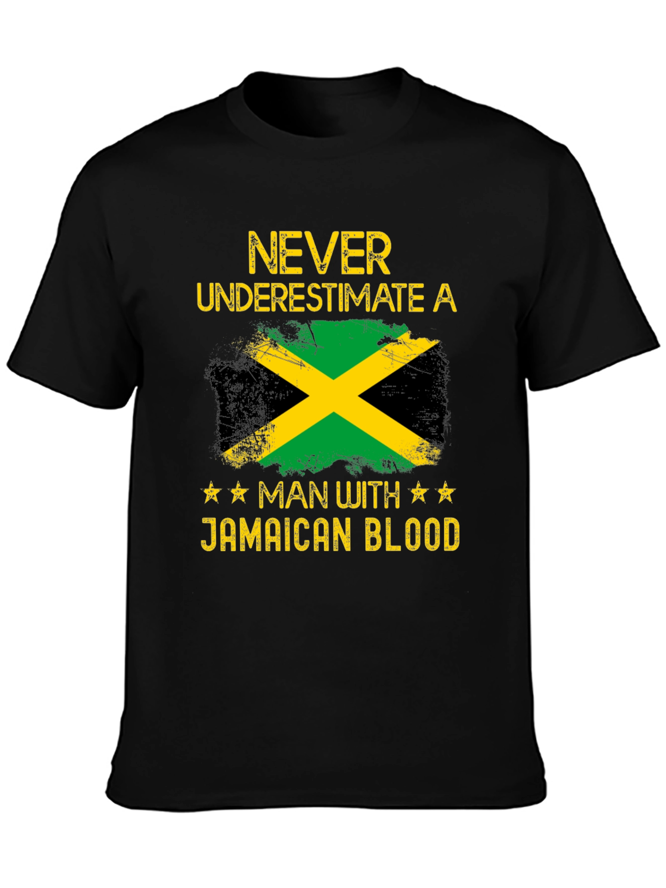Jamaican Blood T-Shirt - Never Underestimate