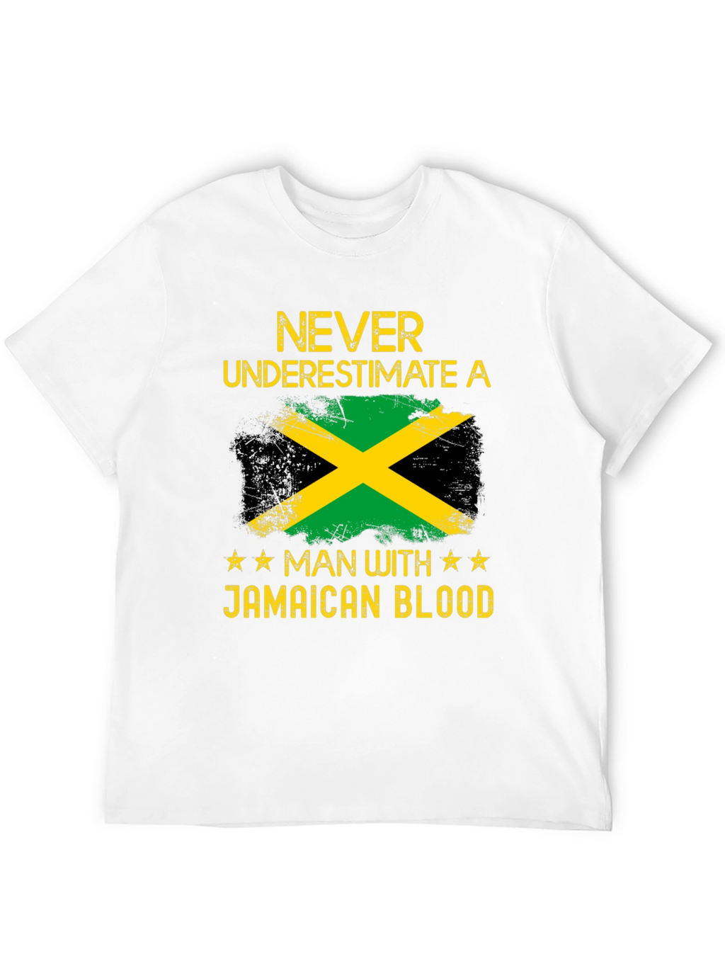 Jamaican Blood T-Shirt - Never Underestimate