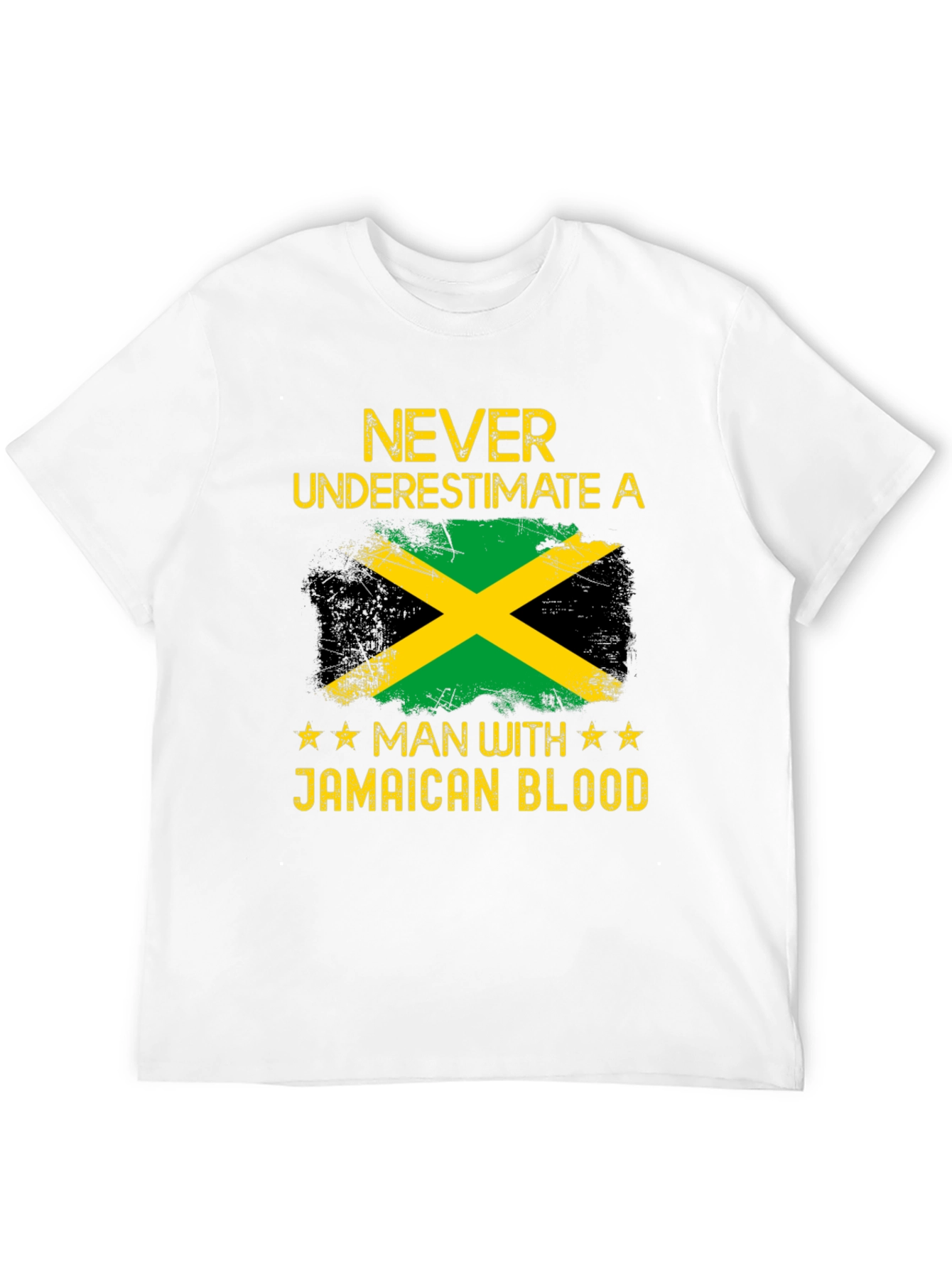 Jamaican Blood T-Shirt - Never Underestimate