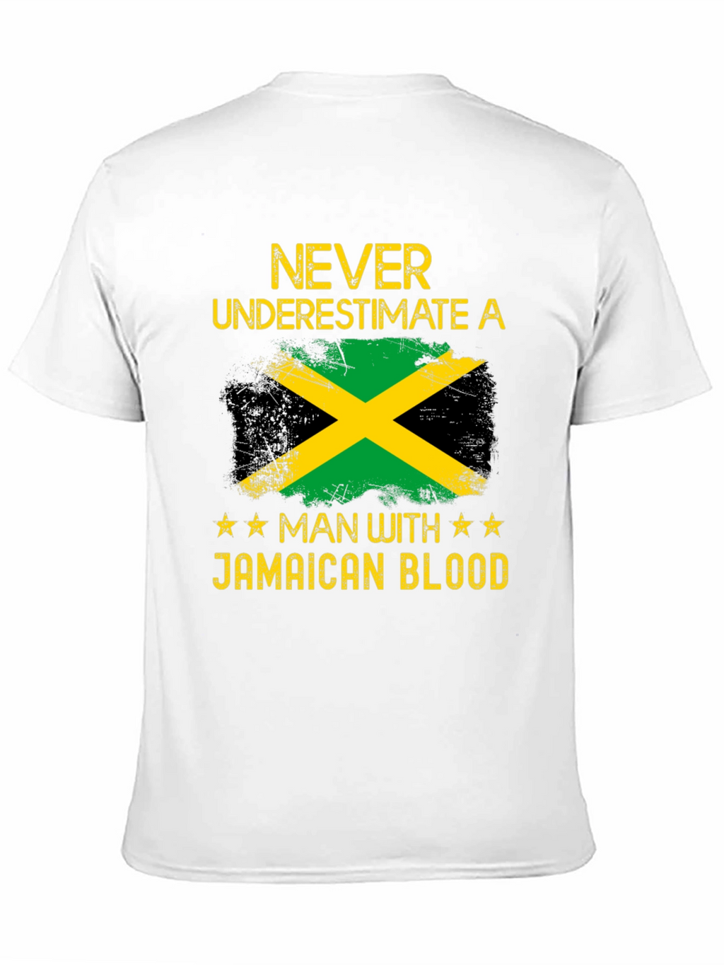 Jamaican Blood T-Shirt - Never Underestimate