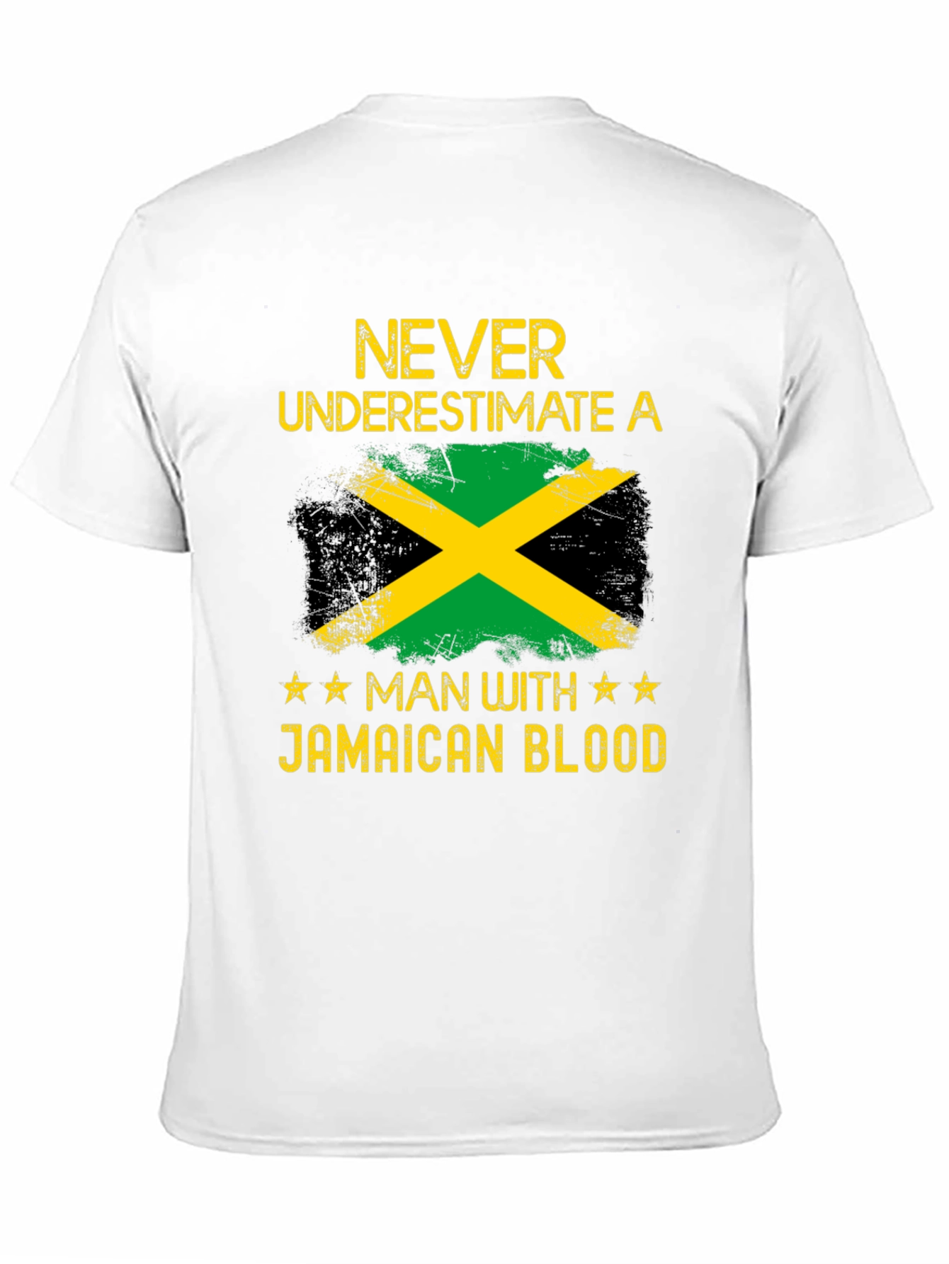 Jamaican Blood T-Shirt - Never Underestimate
