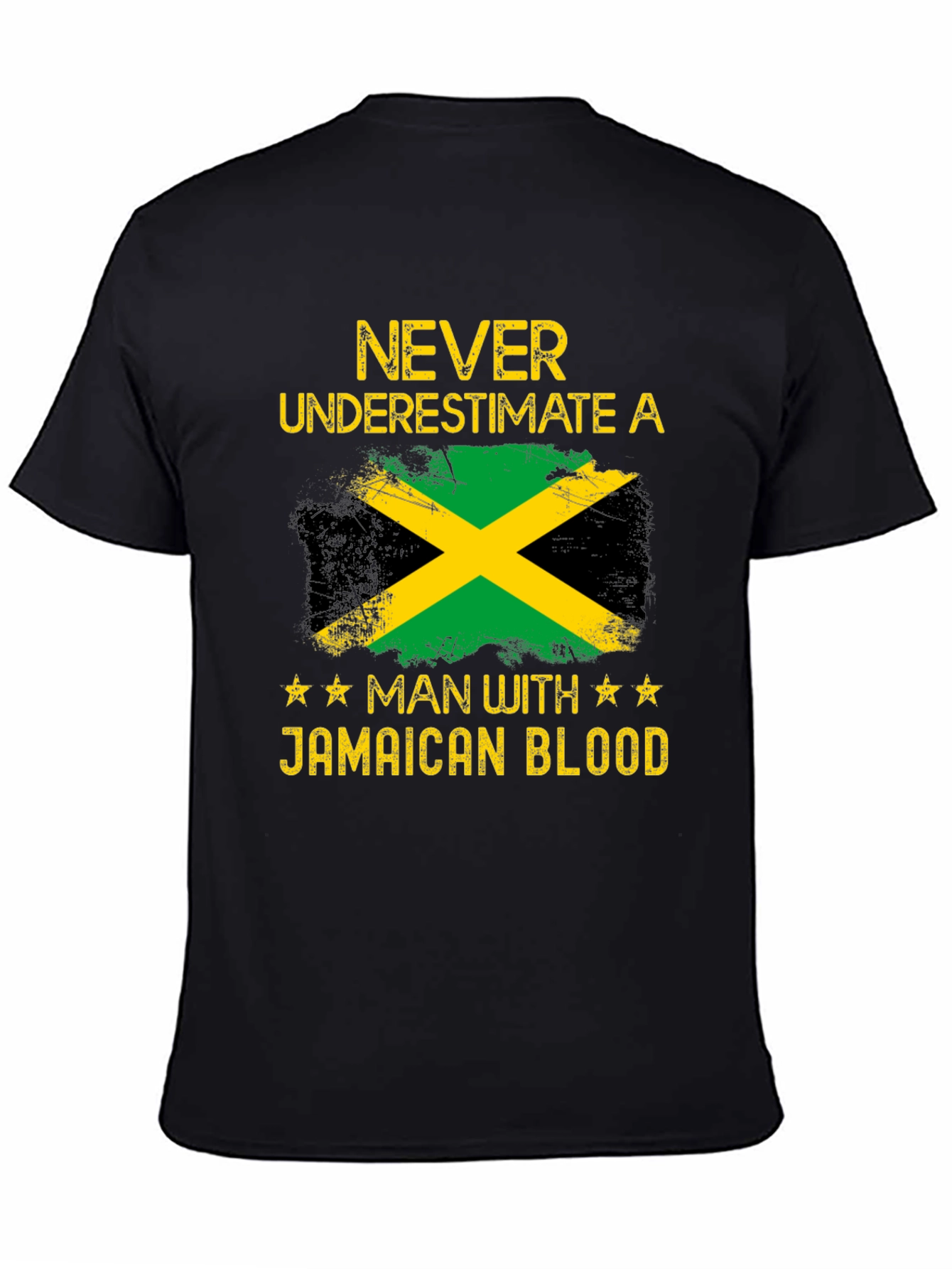 Jamaican Blood T-Shirt - Never Underestimate