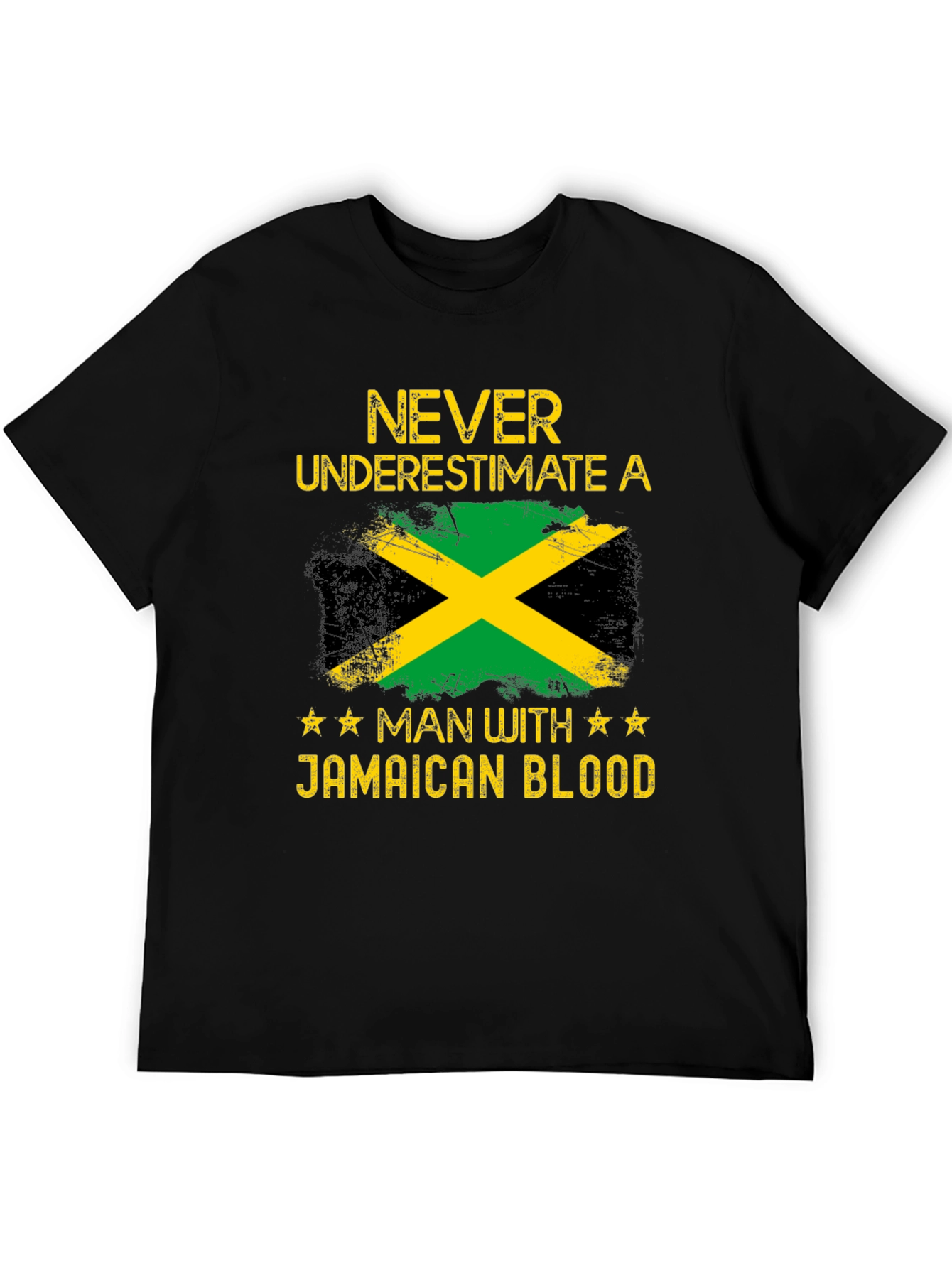 Jamaican Blood T-Shirt - Never Underestimate