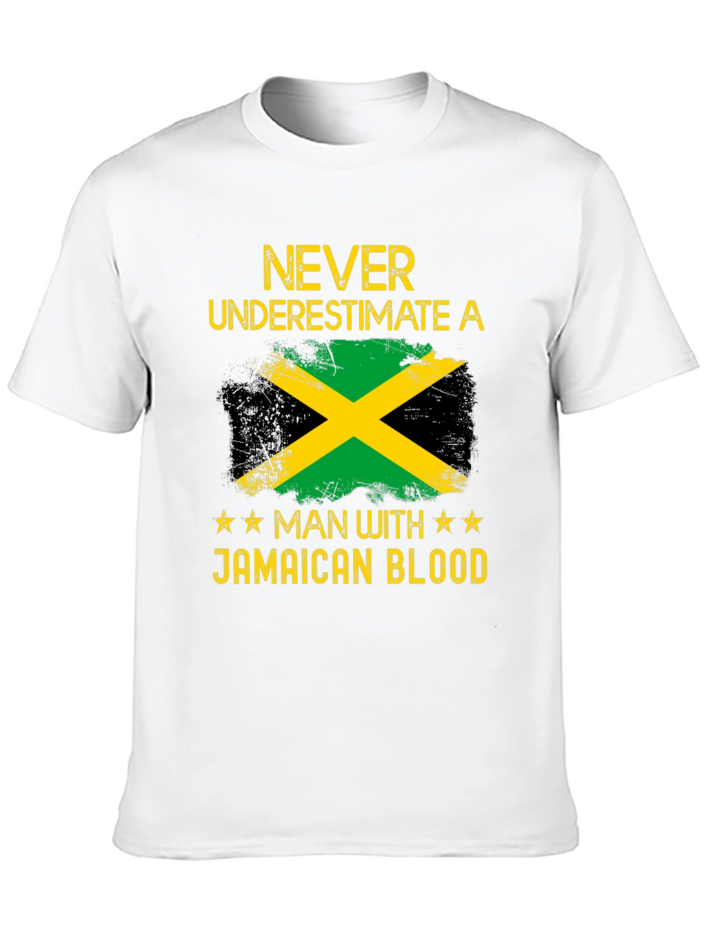 Jamaican Blood T-Shirt - Never Underestimate