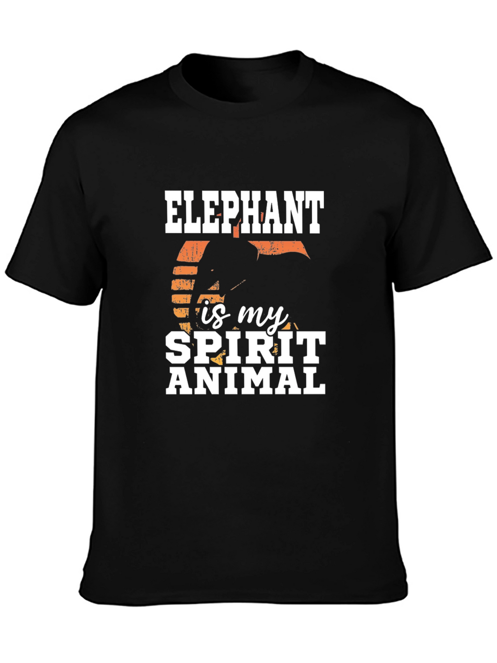 Elephant Spirit Animal Graphic T-Shirt