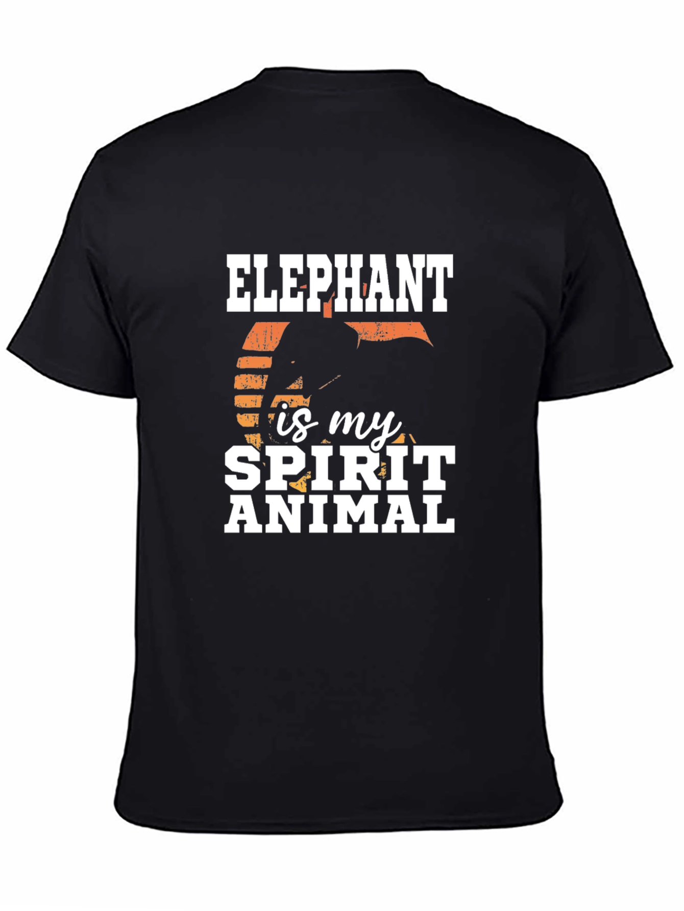 Elephant Spirit Animal Graphic T-Shirt
