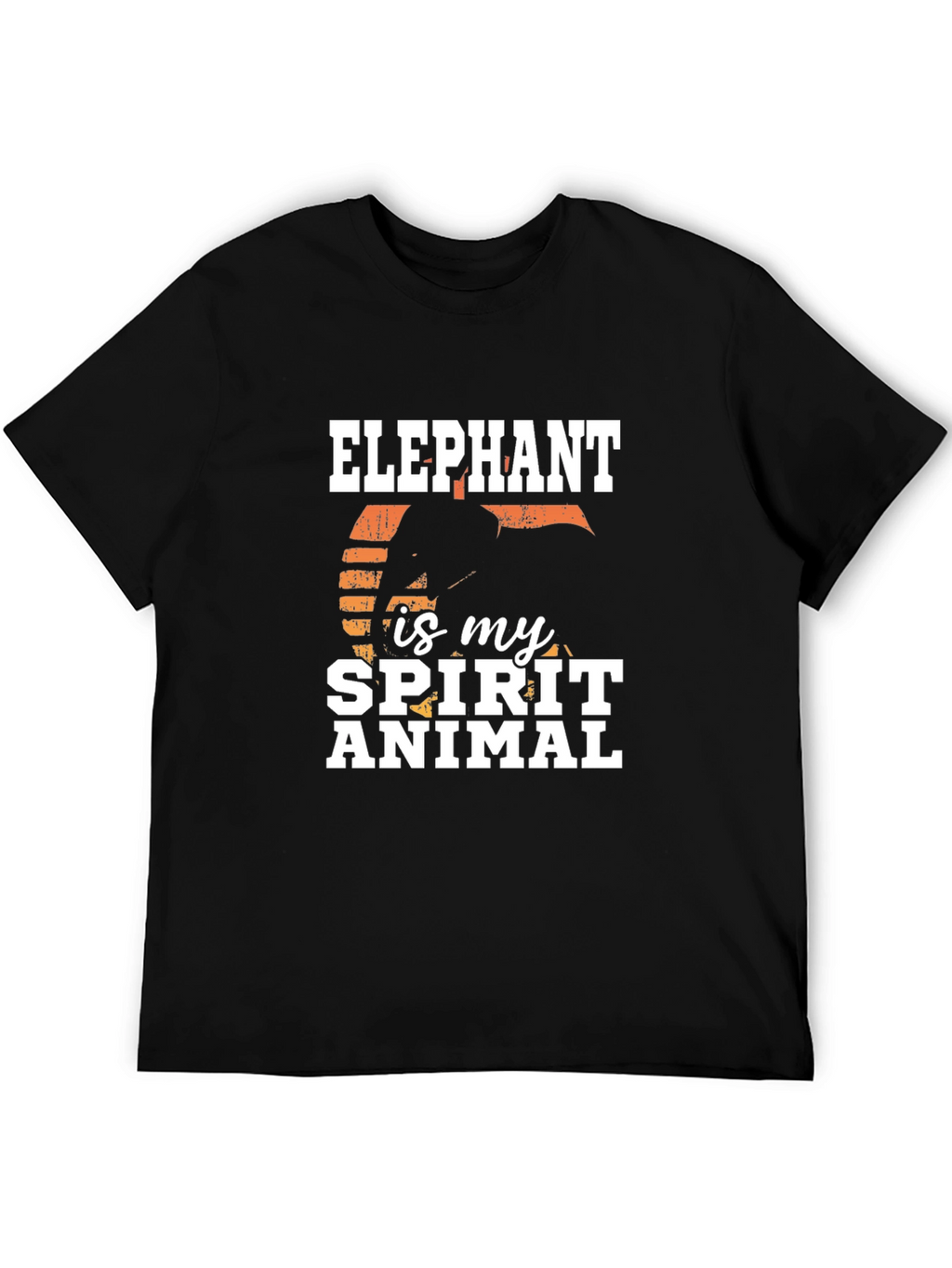 Elephant Spirit Animal Graphic T-Shirt
