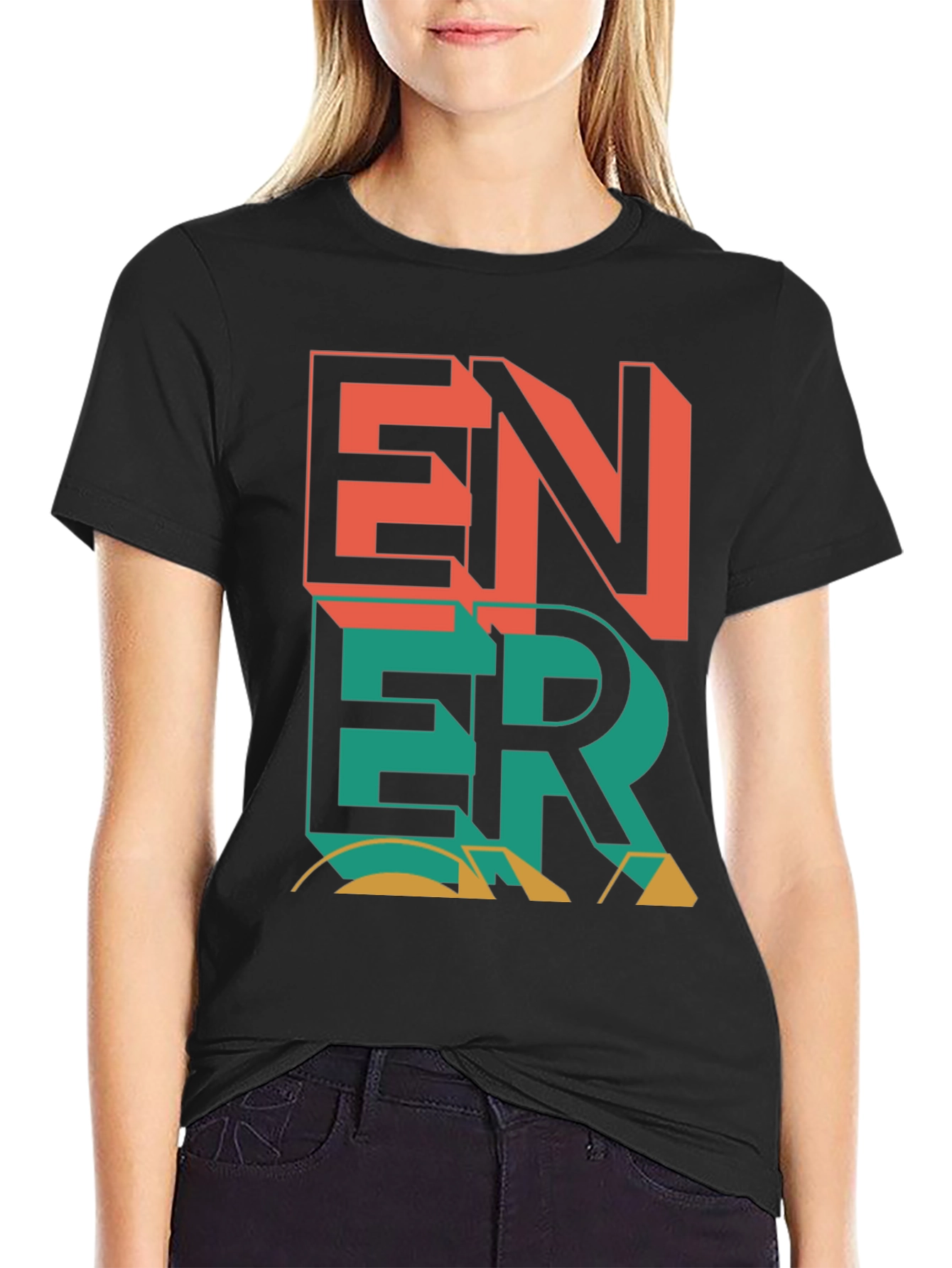 Retro Energy Block T-Shirt