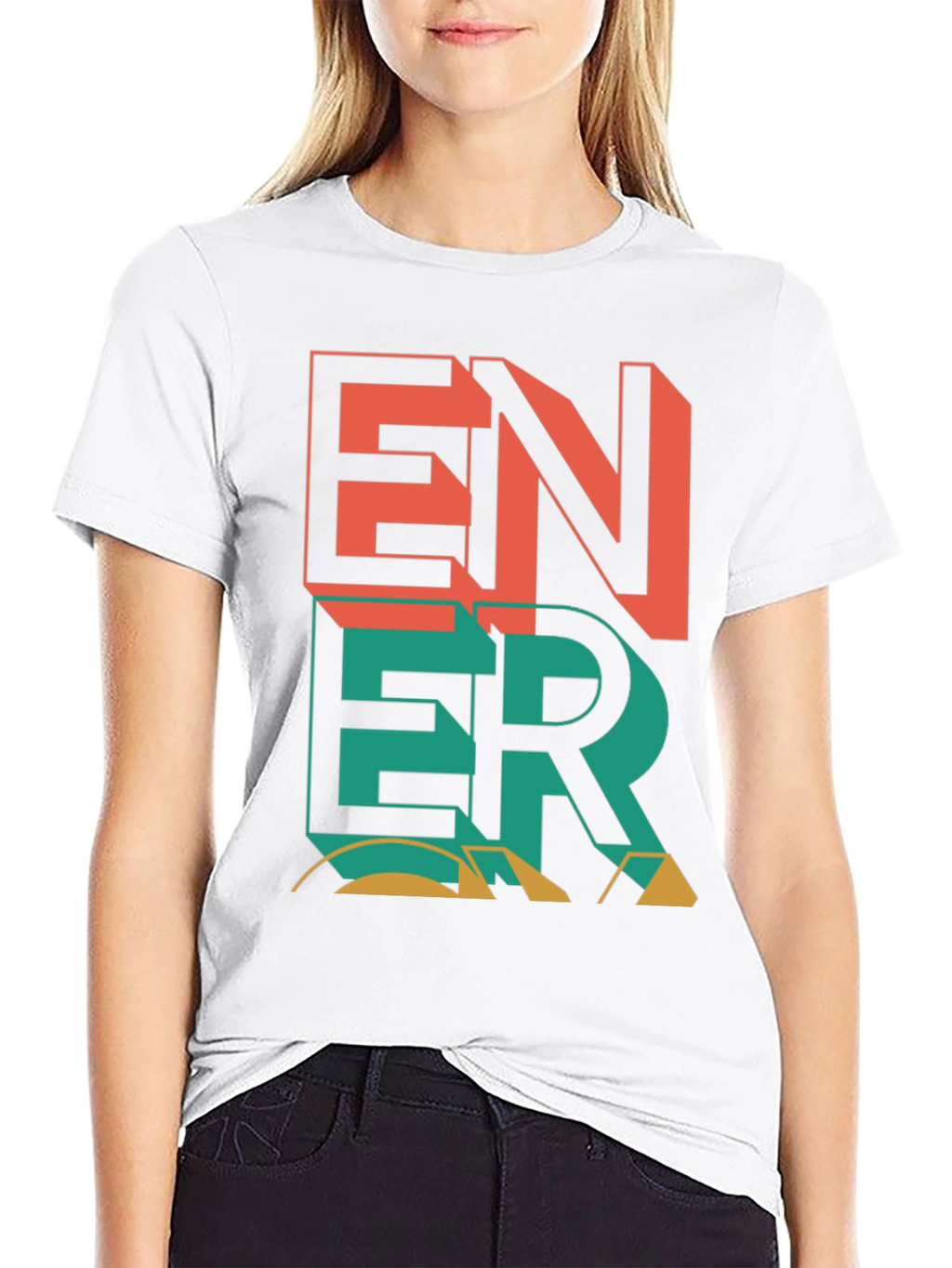 Retro Energy Block T-Shirt
