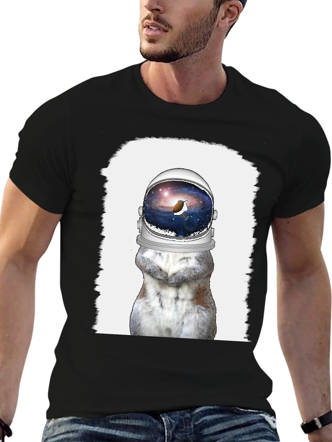Astronaut Rabbit Graphic Tee