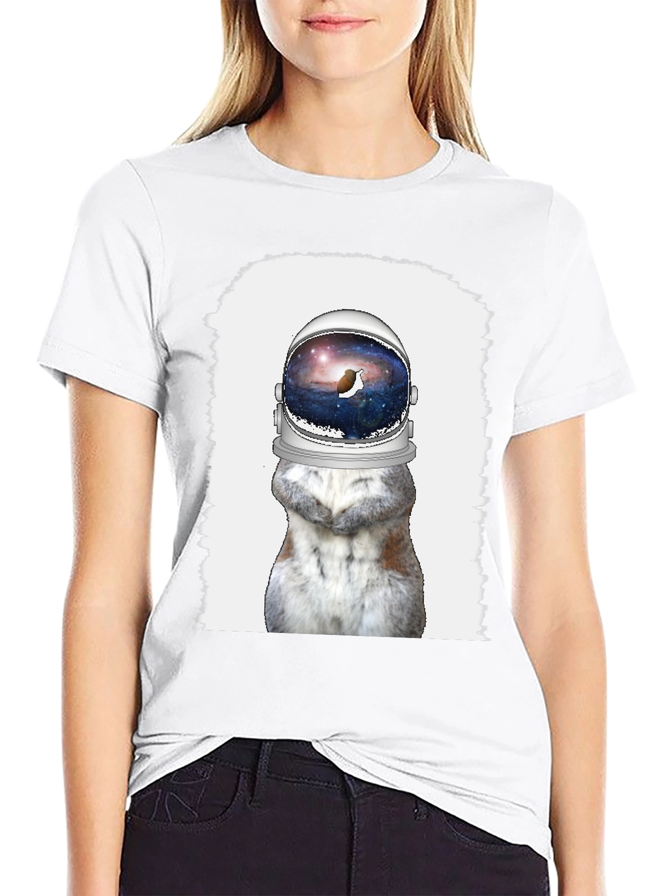 Astronaut Rabbit Graphic Tee
