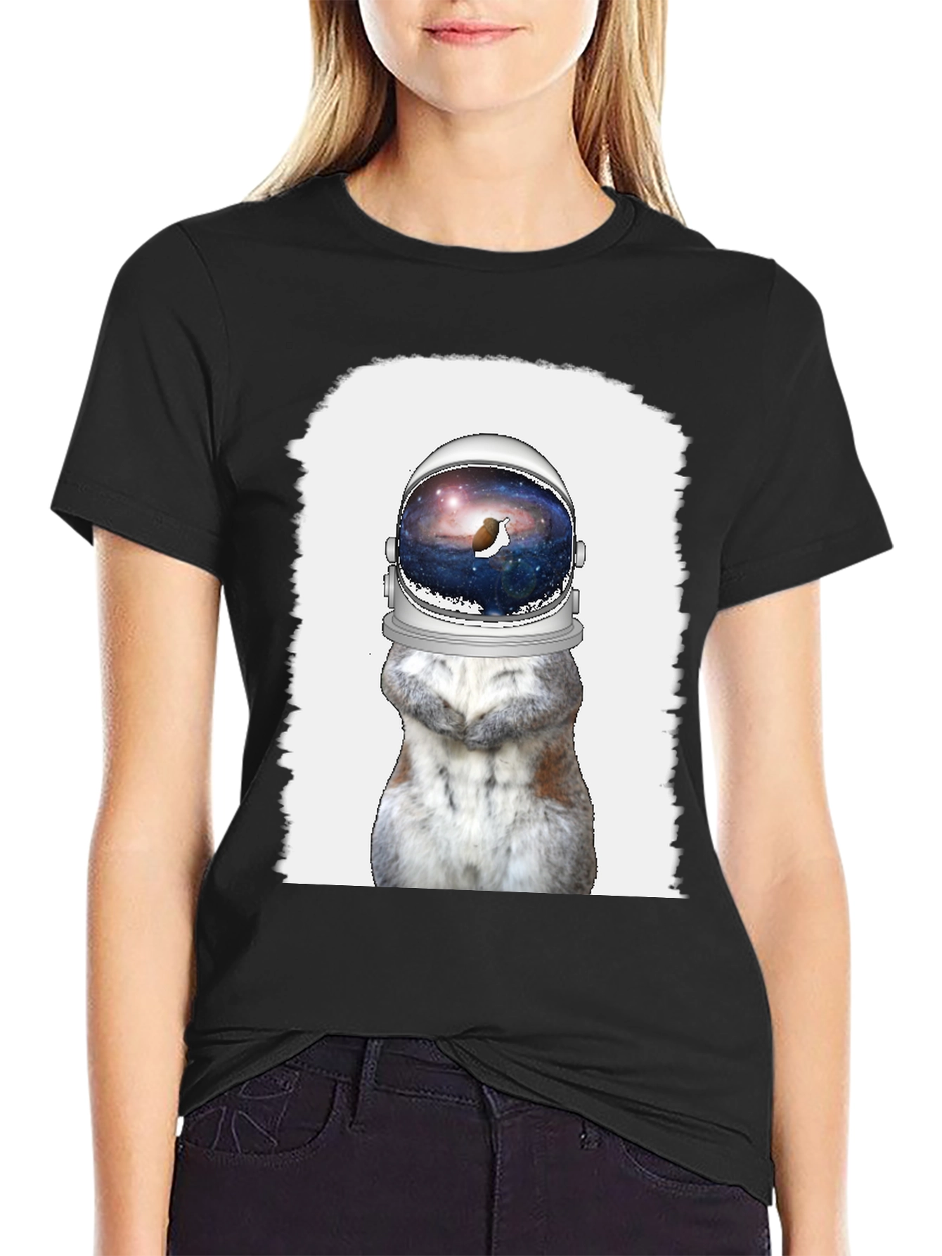 Astronaut Rabbit Graphic Tee