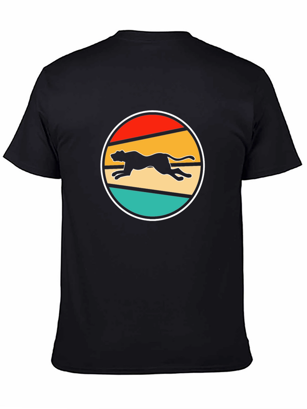 Retro Cheetah Graphic T-Shirt