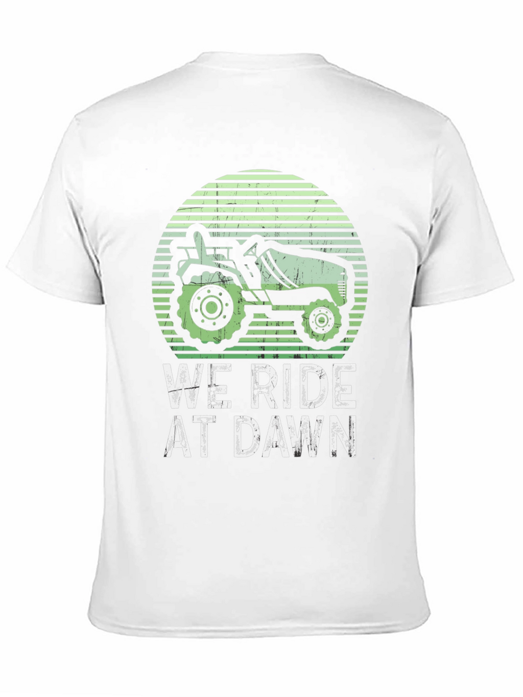 We Ride at Dawn Tractor T-Shirt