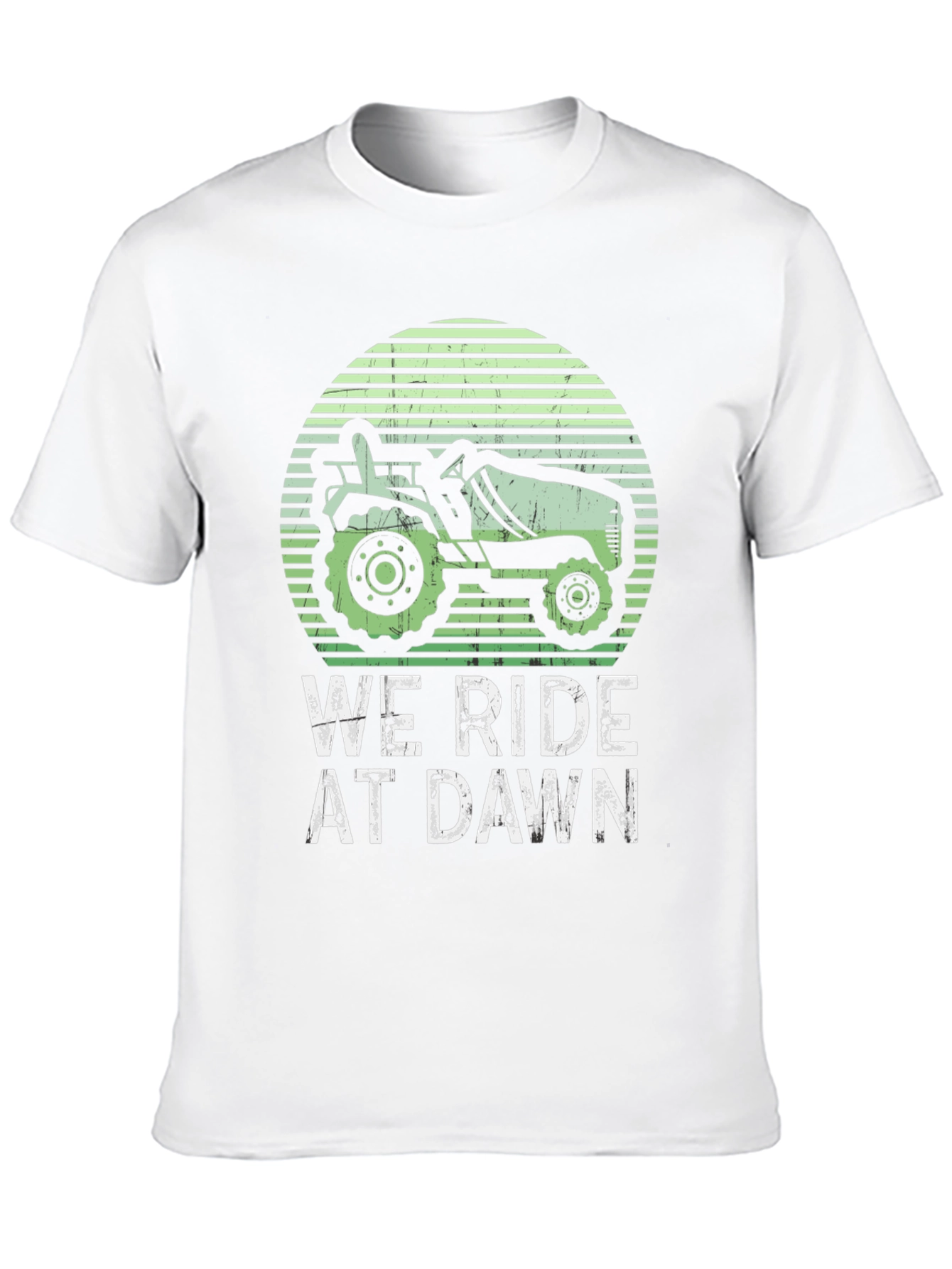 We Ride at Dawn Tractor T-Shirt