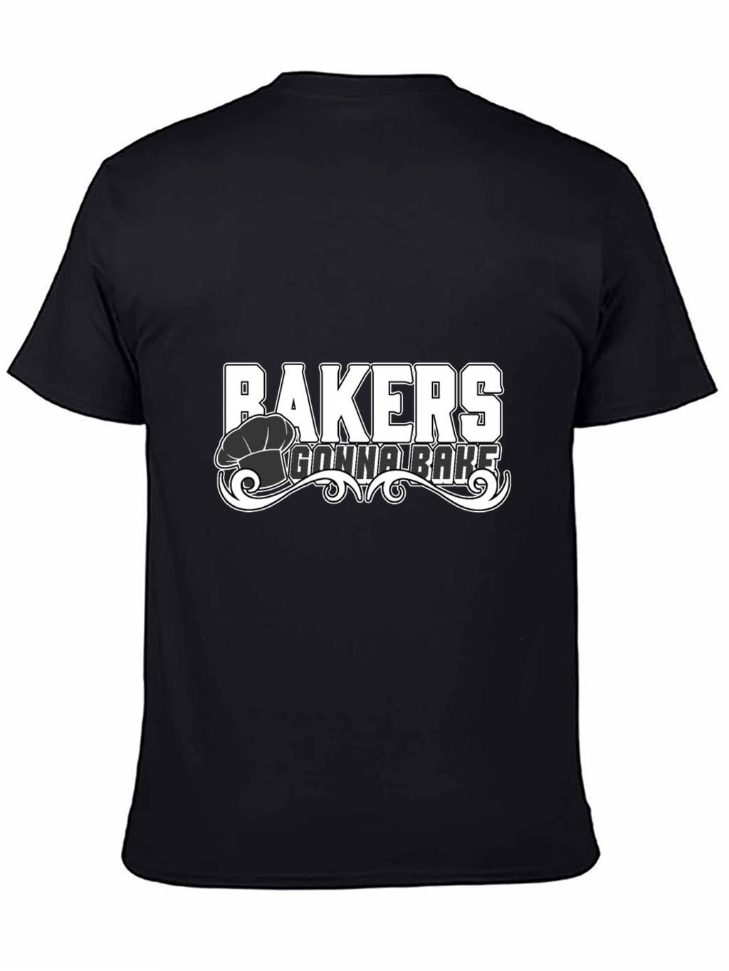 Bakers Gonna Bake Black Graphic Tee Shirt
