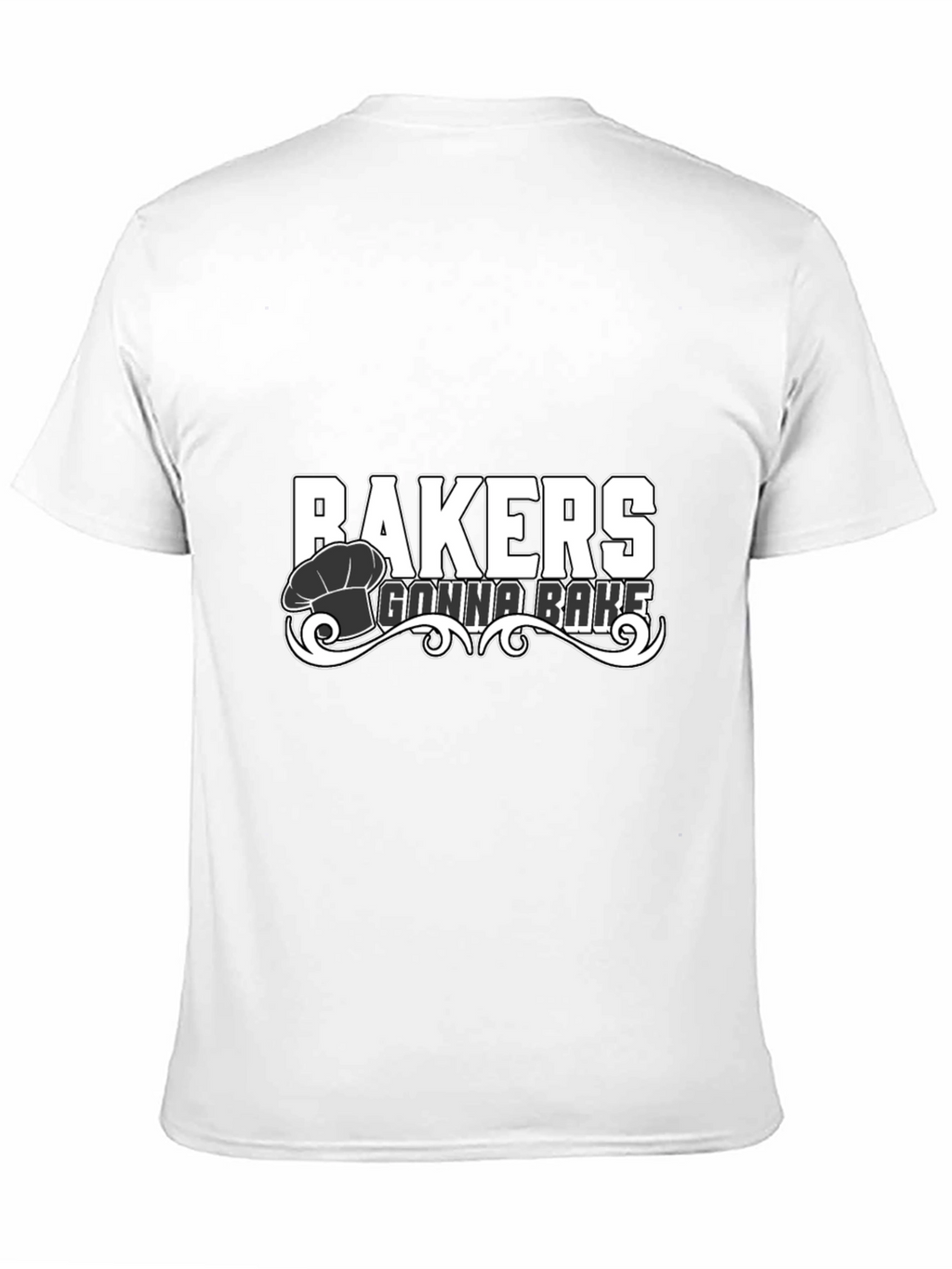 Bakers Gonna Bake Black Graphic Tee Shirt