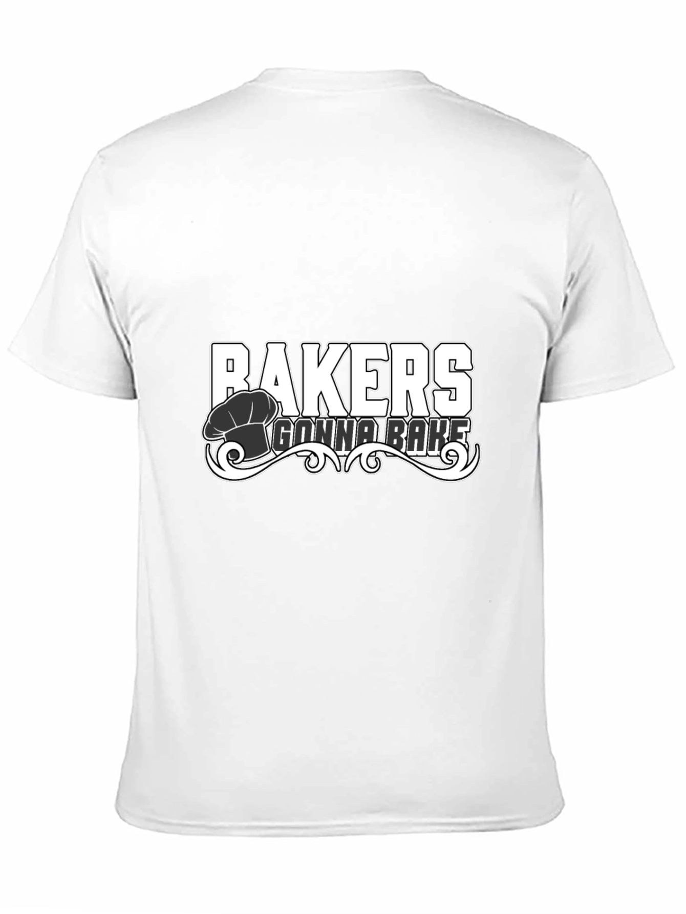 Bakers Gonna Bake Black Graphic Tee Shirt