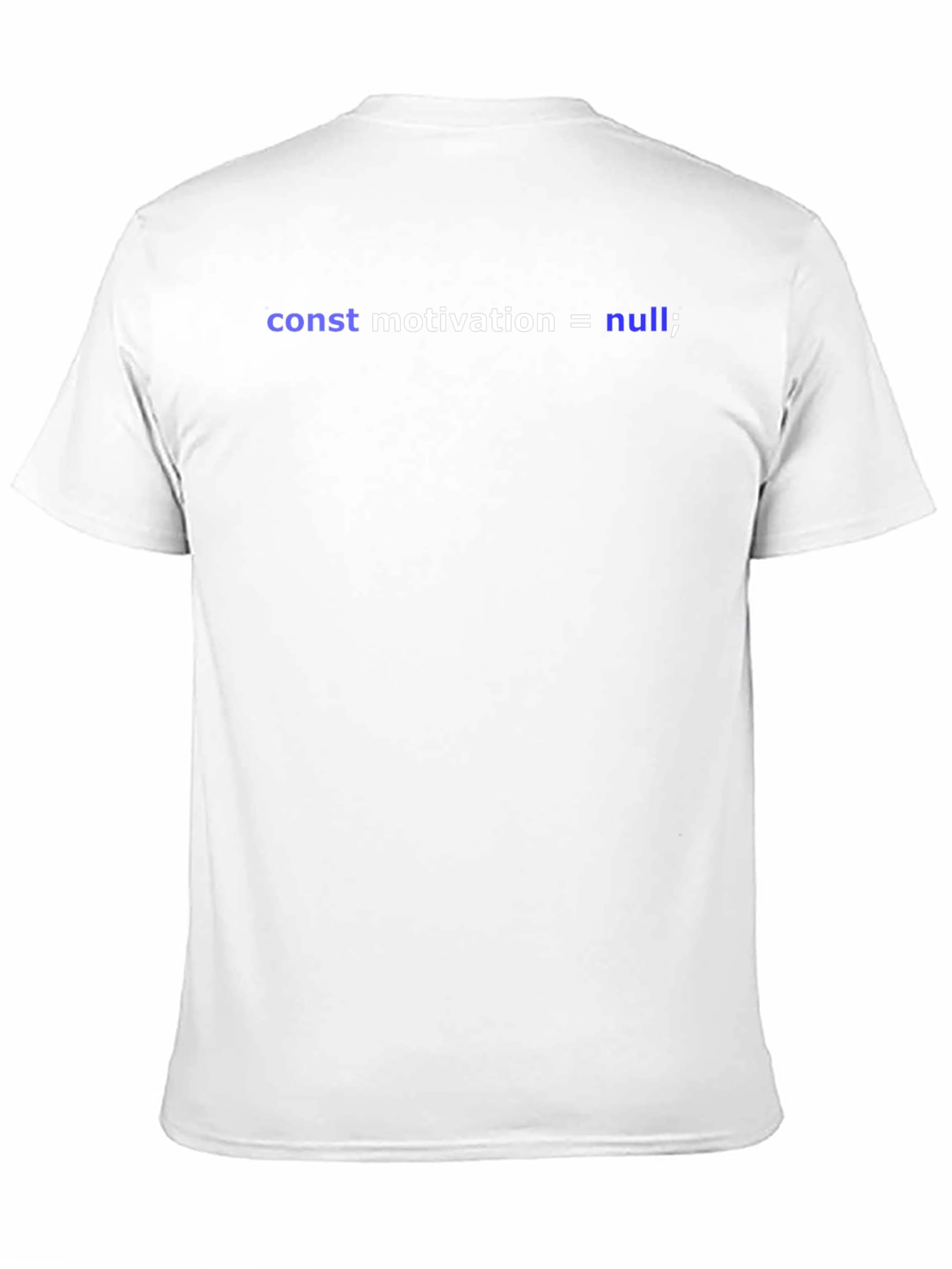 Motivation Null Code T-Shirt