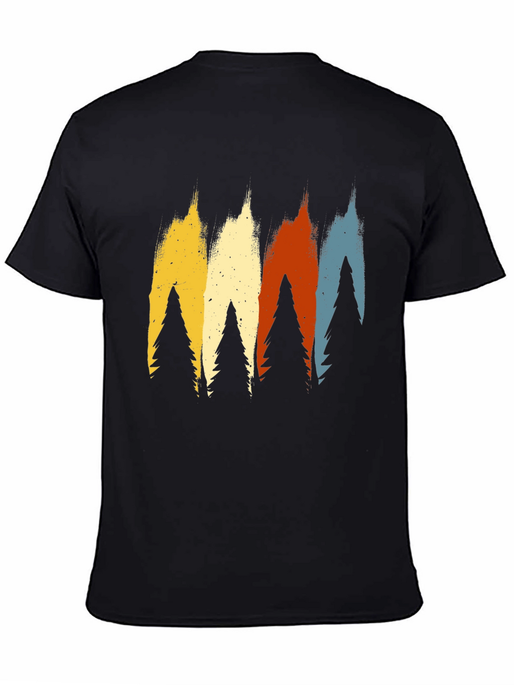 Retro Forest Tee - Nature Inspired Graphic T-Shirt