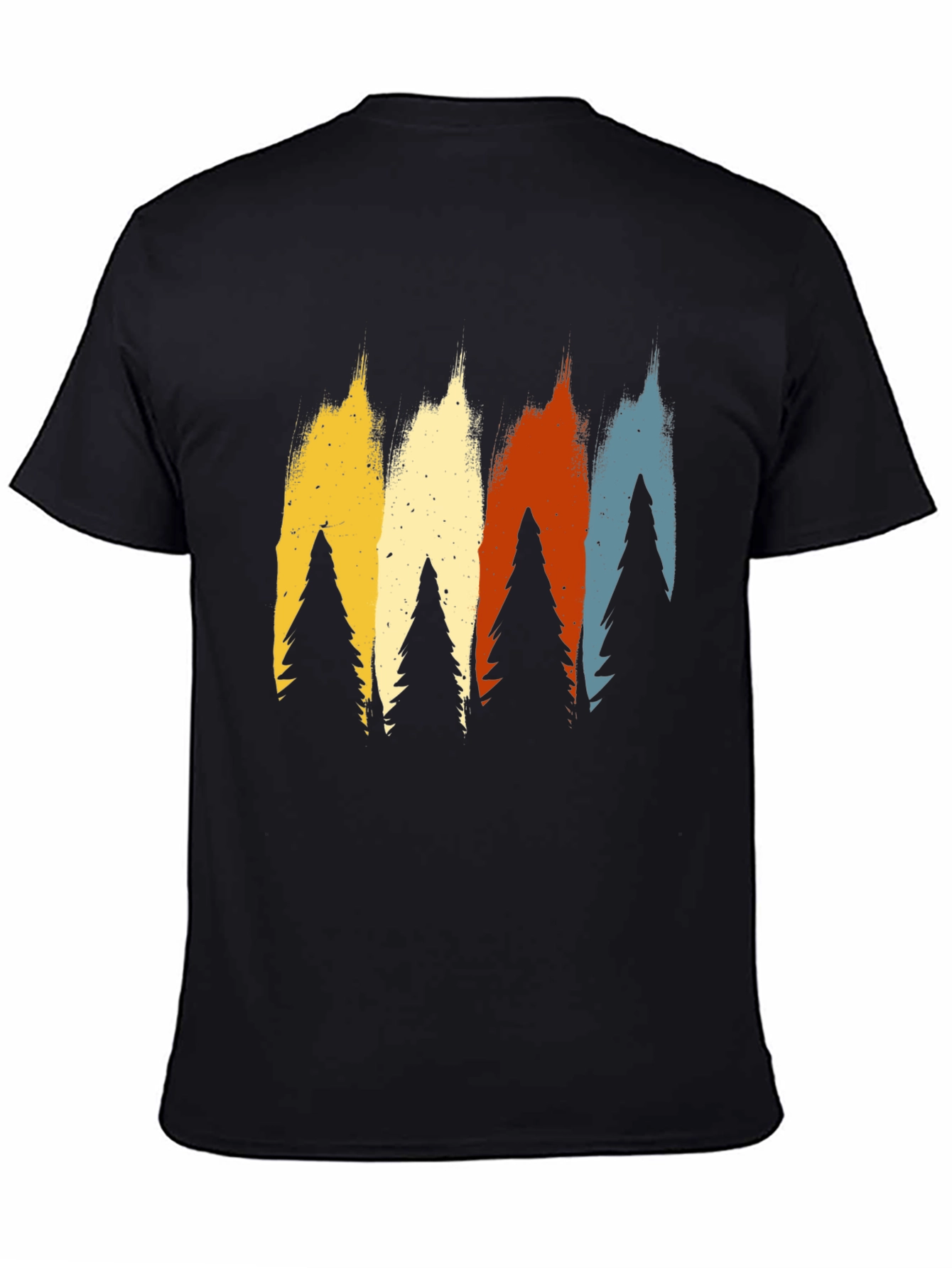 Retro Forest Tee - Nature Inspired Graphic T-Shirt