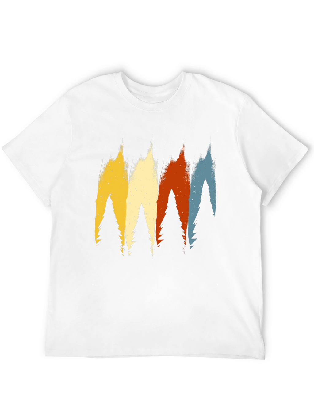 Retro Forest Tee - Nature Inspired Graphic T-Shirt