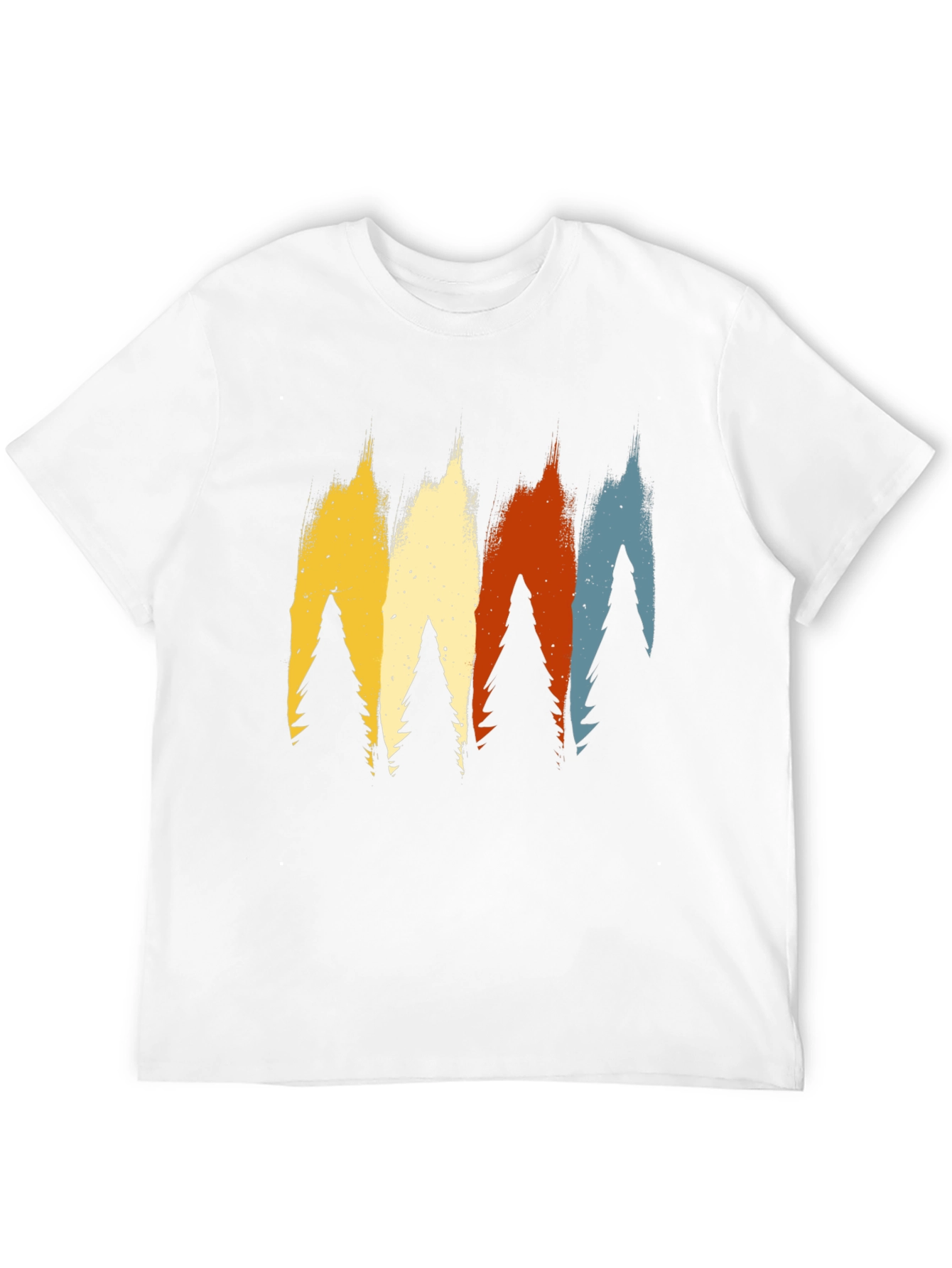 Retro Forest Tee - Nature Inspired Graphic T-Shirt
