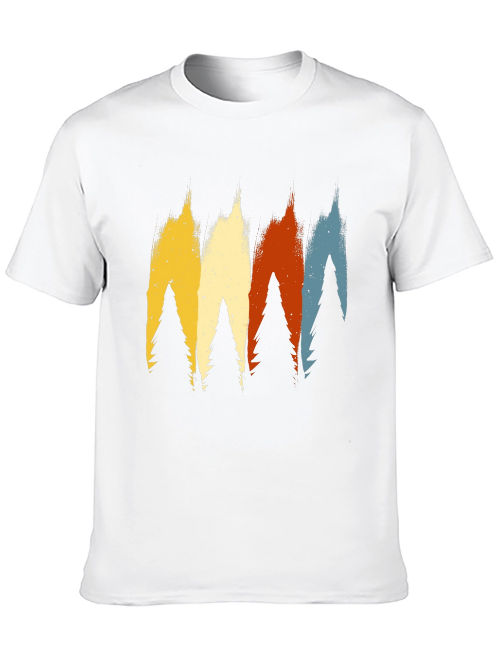 Retro Forest Tee - Nature Inspired Graphic T-Shirt