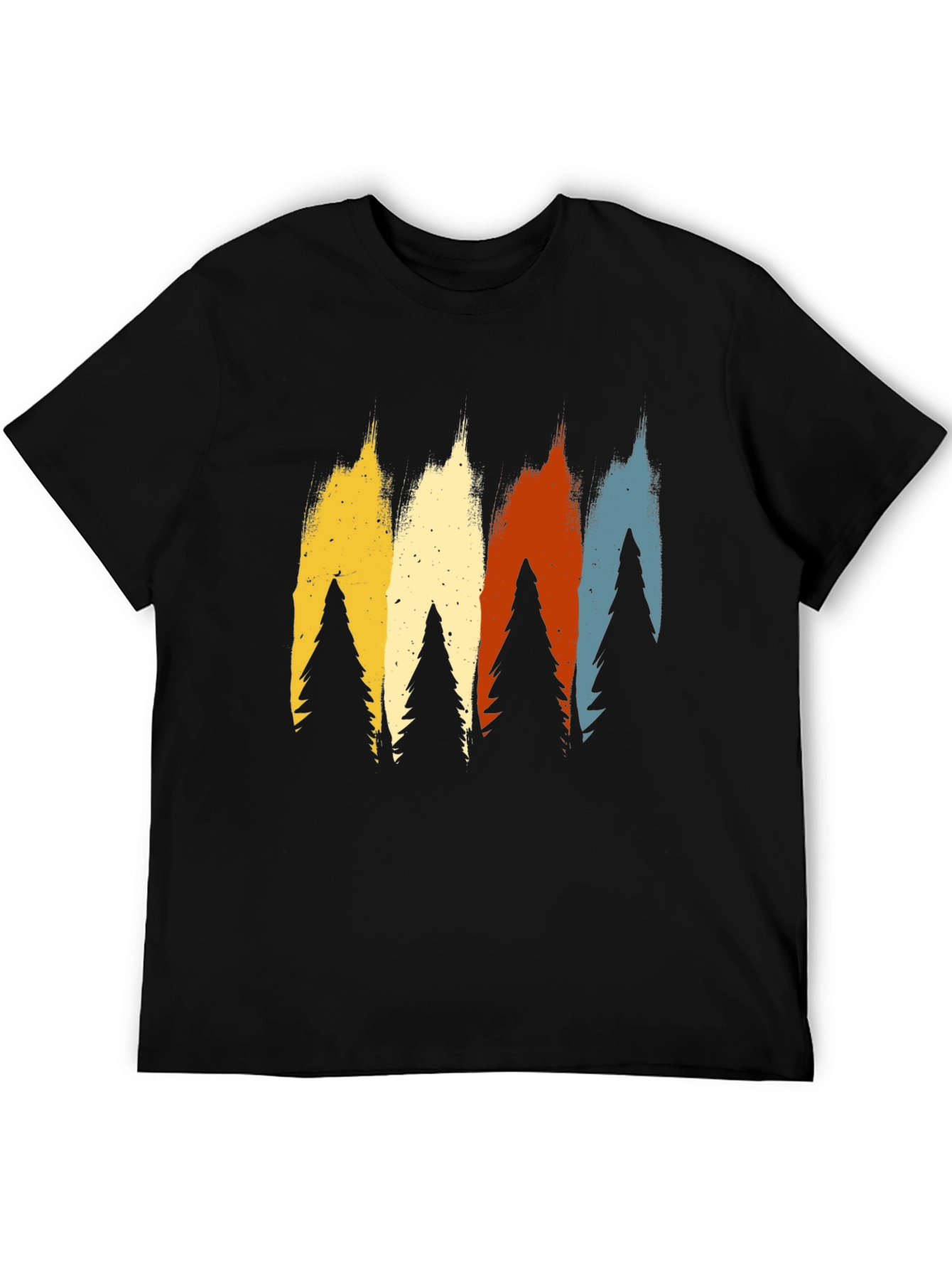 Retro Forest Tee - Nature Inspired Graphic T-Shirt