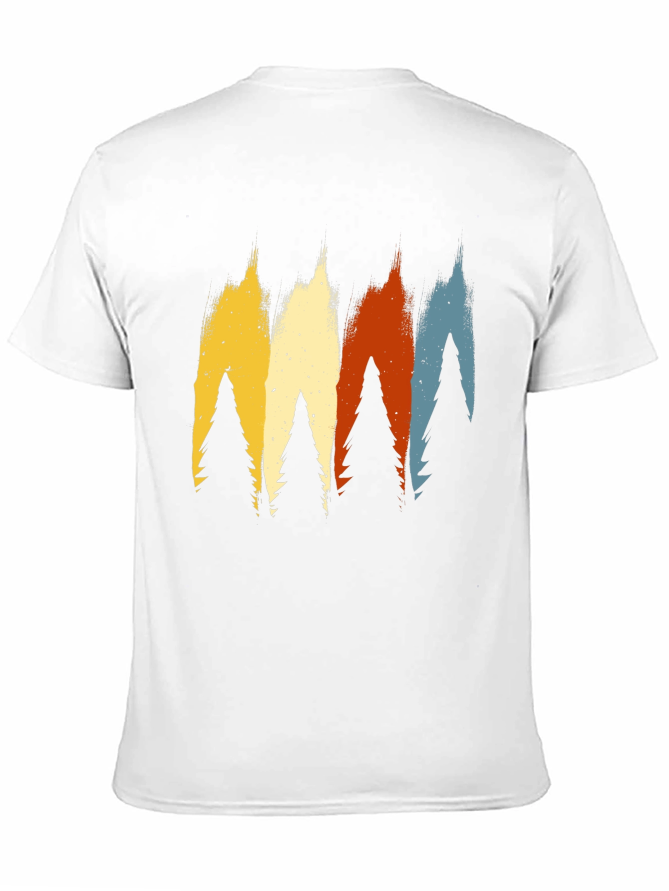 Retro Forest Tee - Nature Inspired Graphic T-Shirt