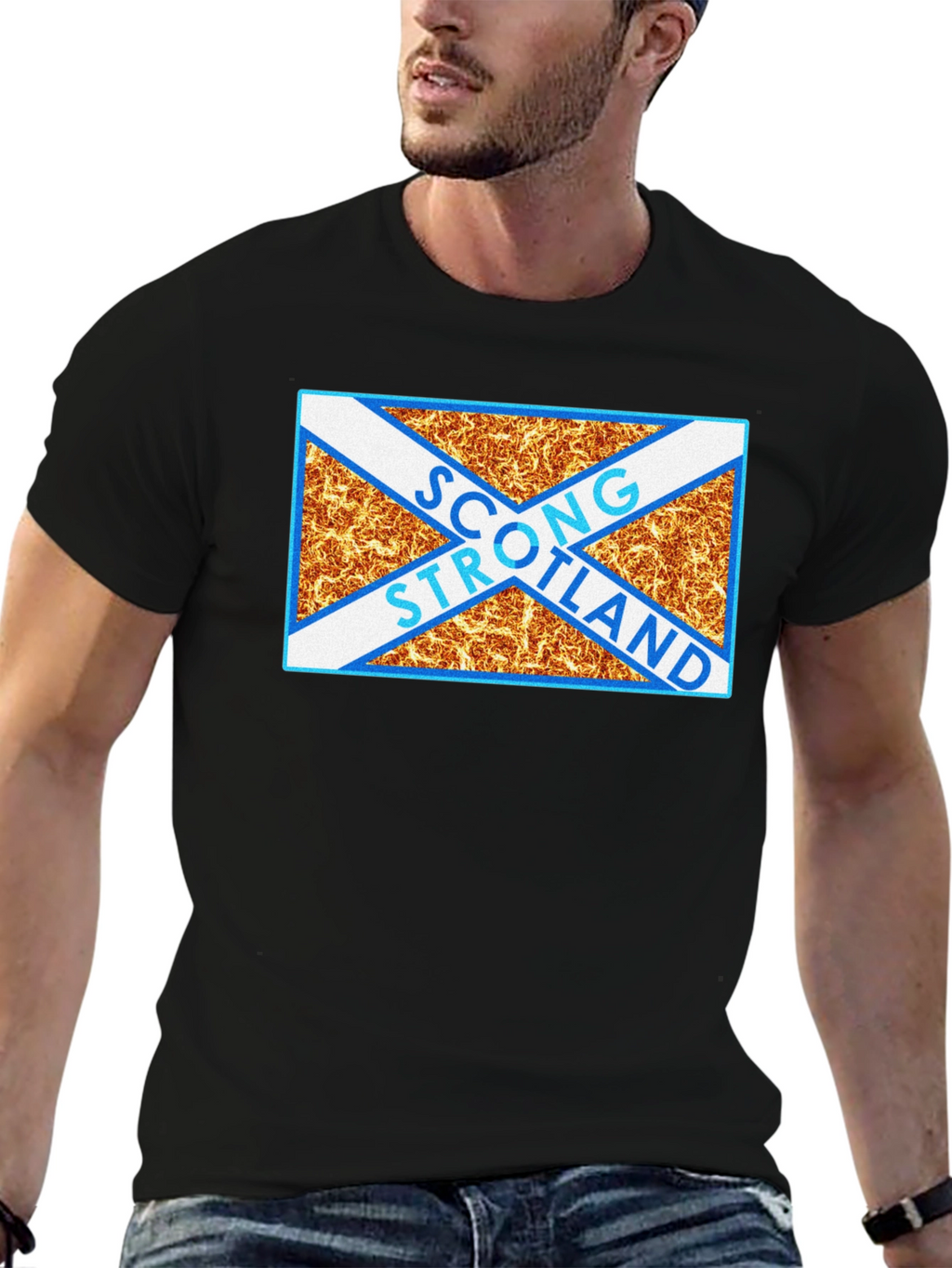 Scong Strotland T-Shirt - Scottish Flag Parody