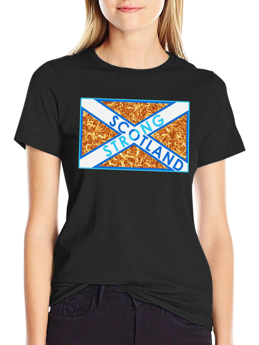Scong Strotland T-Shirt - Scottish Flag Parody