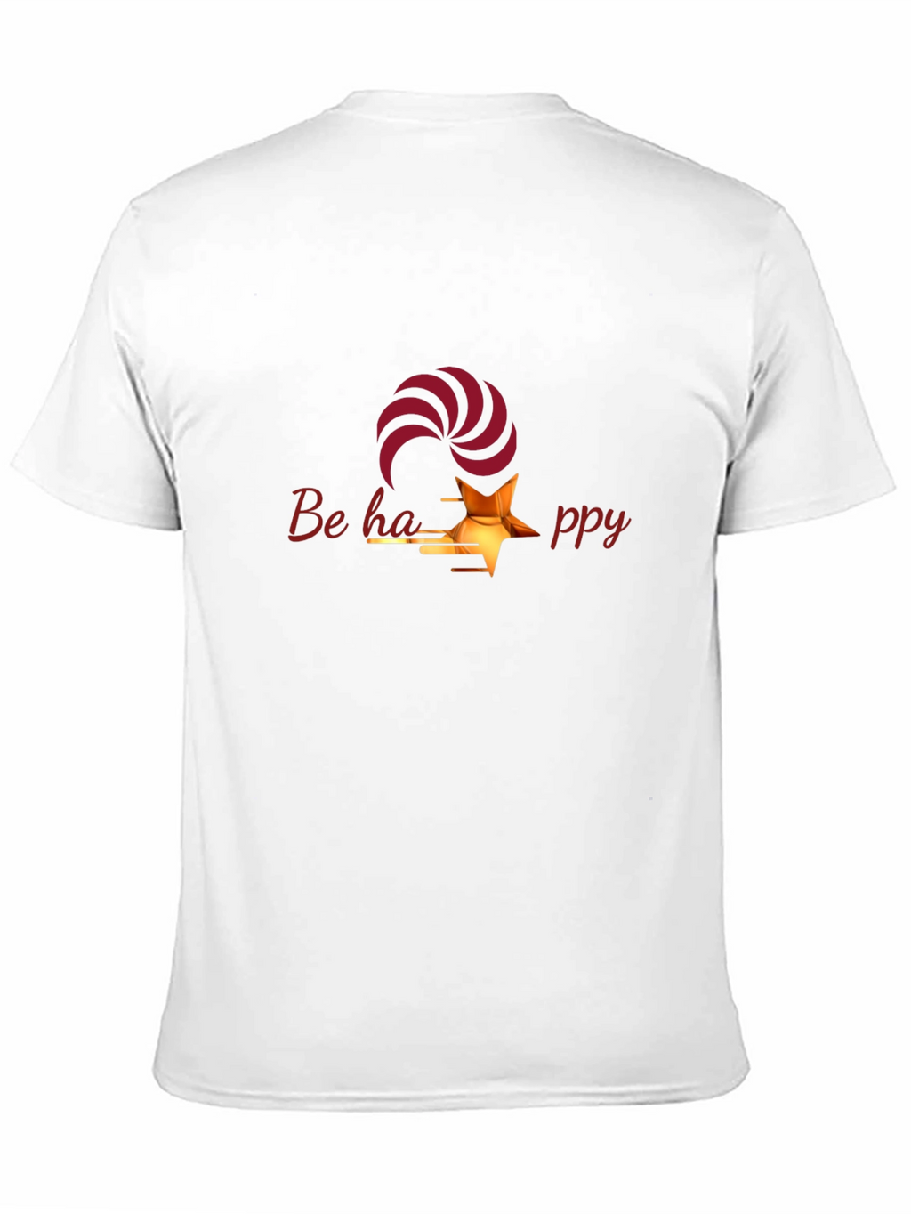 Be Happy Graphic T-Shirt - Stylish & Comfortable