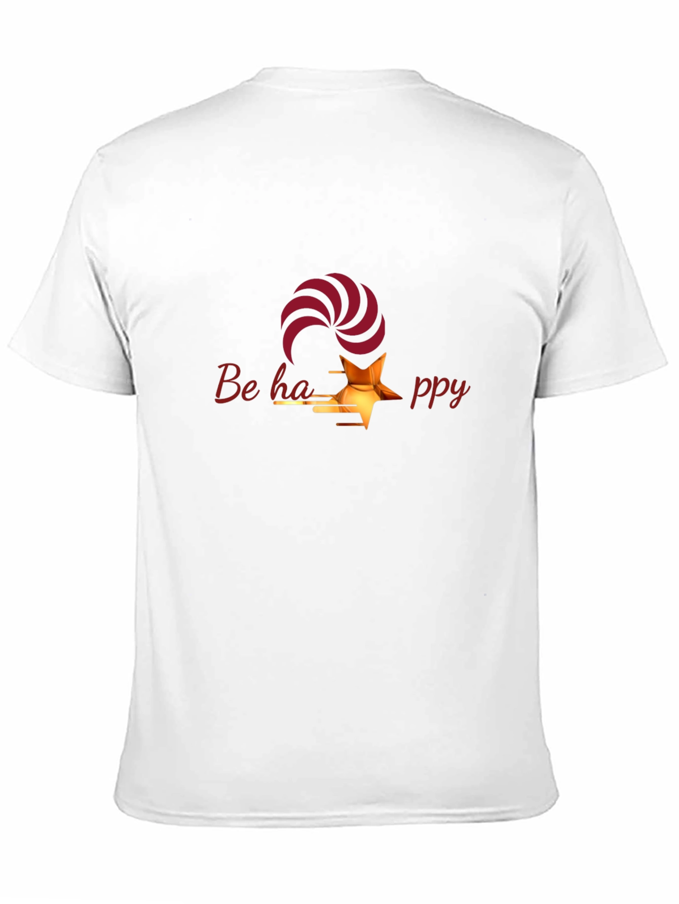 Be Happy Graphic T-Shirt - Stylish & Comfortable