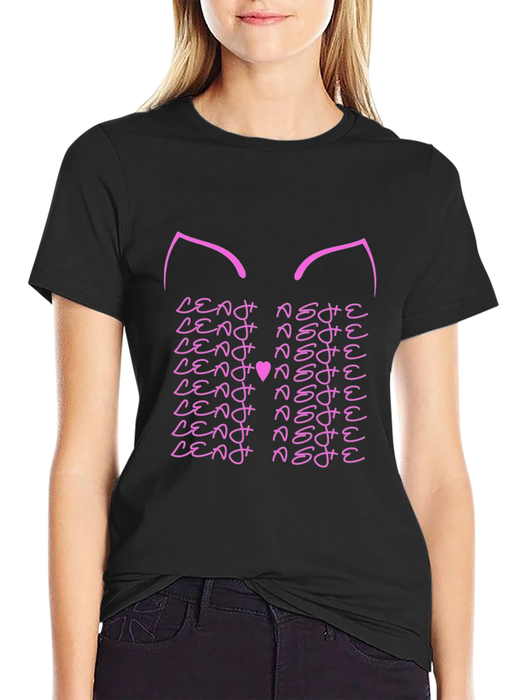 Cat Rescue T-Shirt - Black Graphic Tee