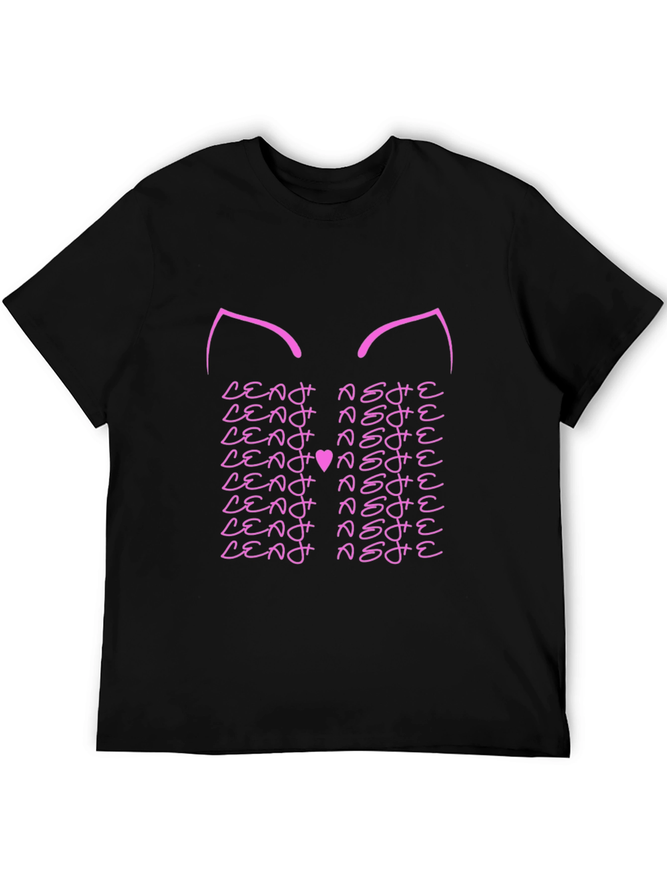 Cat Rescue T-Shirt - Black Graphic Tee