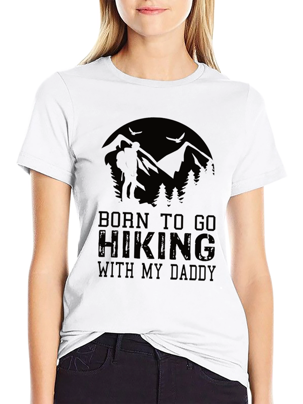Born to Hike T-Shirt - Hiker Daddy Tee