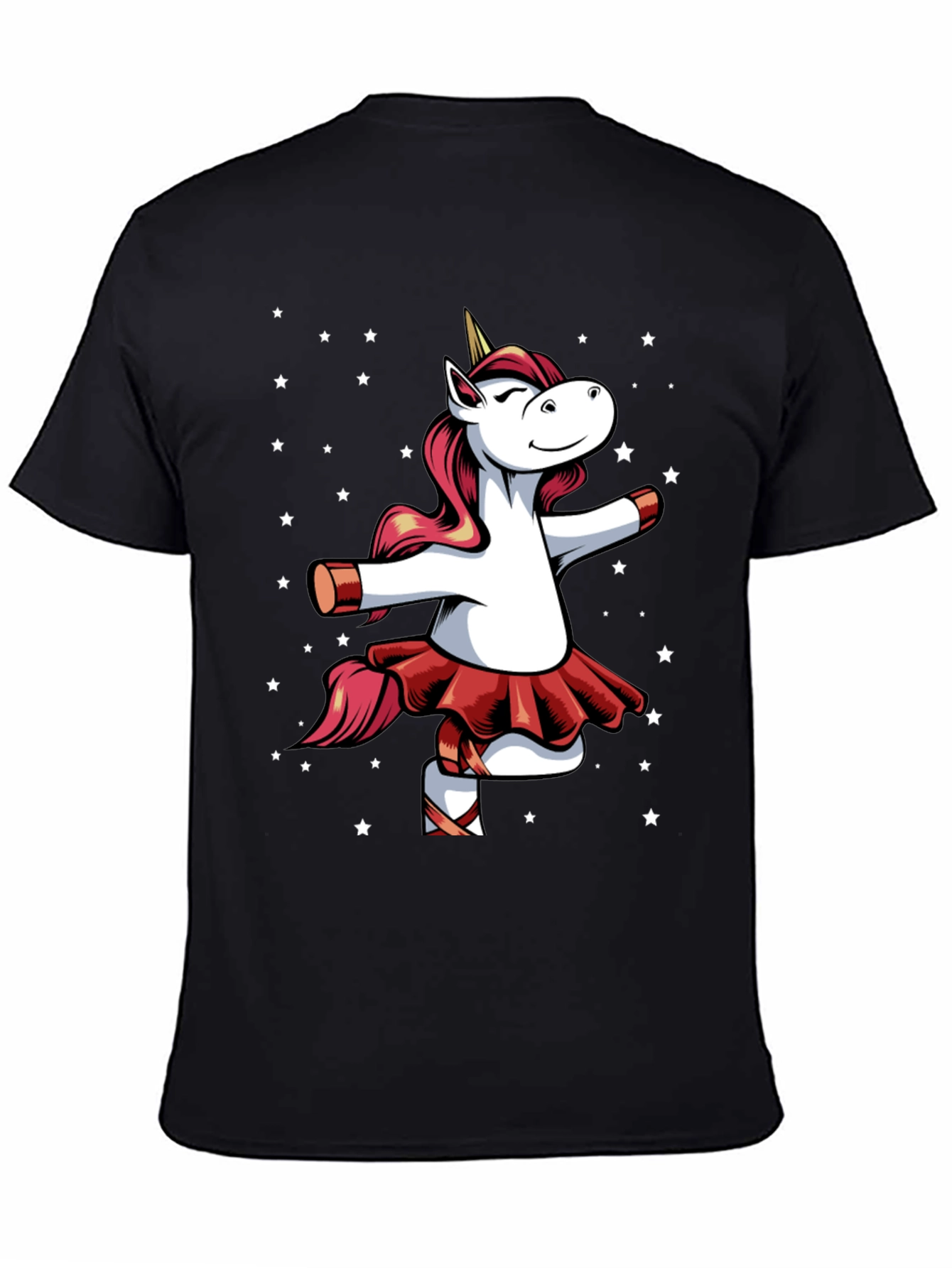 Unicorn Ballerina T-Shirt - Mens Graphic Tee