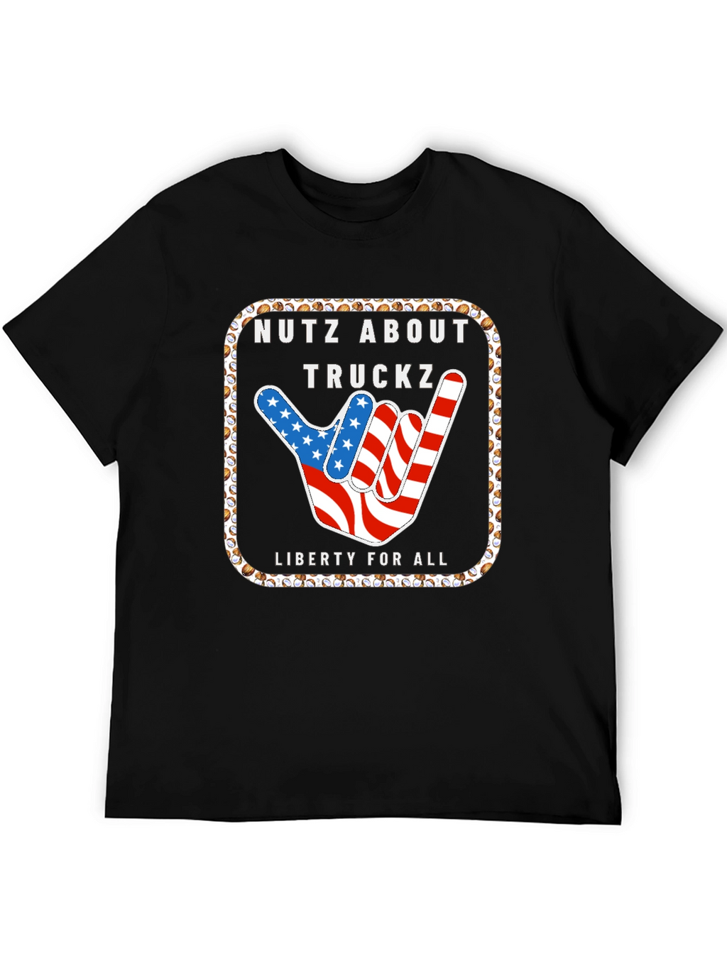 Nutz About Truckz Tee: Liberty For All