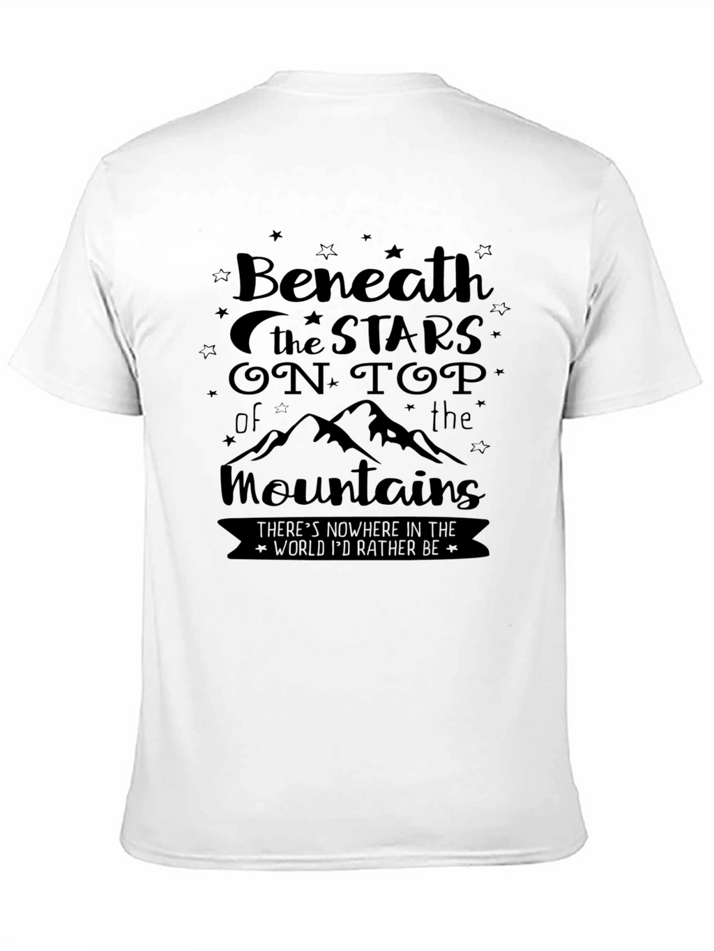 Beneath the Stars Mountain Graphic Tee