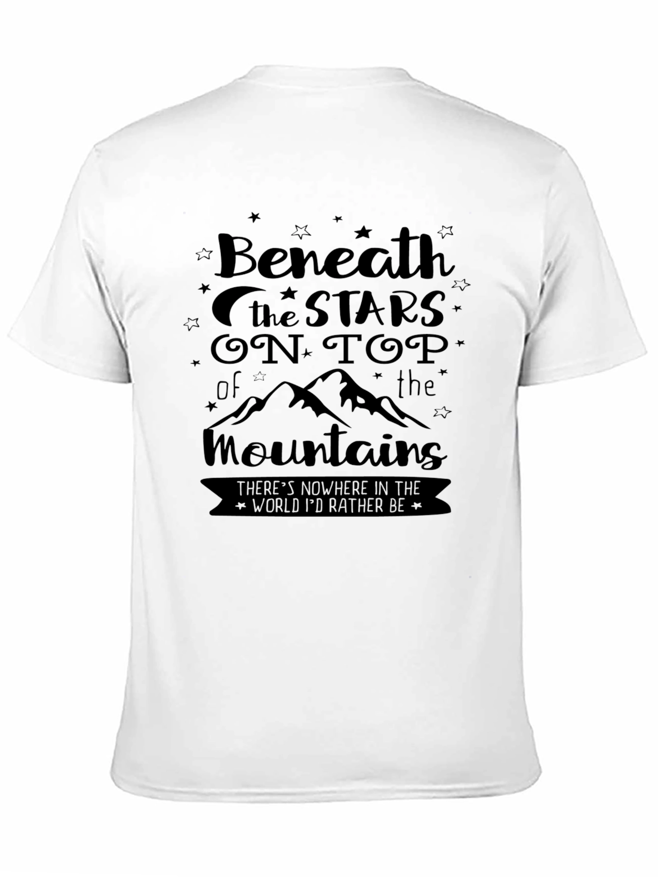 Beneath the Stars Mountain Graphic Tee