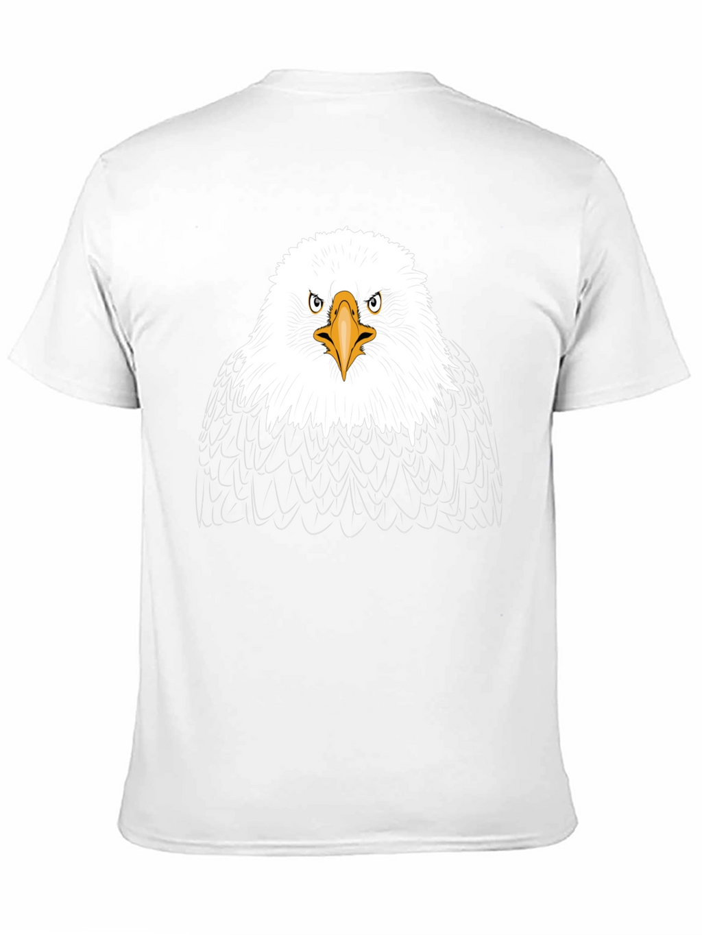 Bald Eagle Graphic Print Tee - Patriotic Style