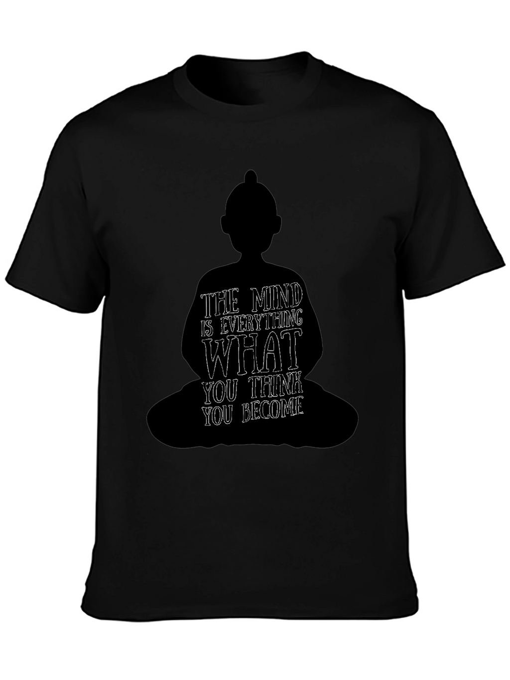 Buddha Mind Quote Graphic T-Shirt - Unisex