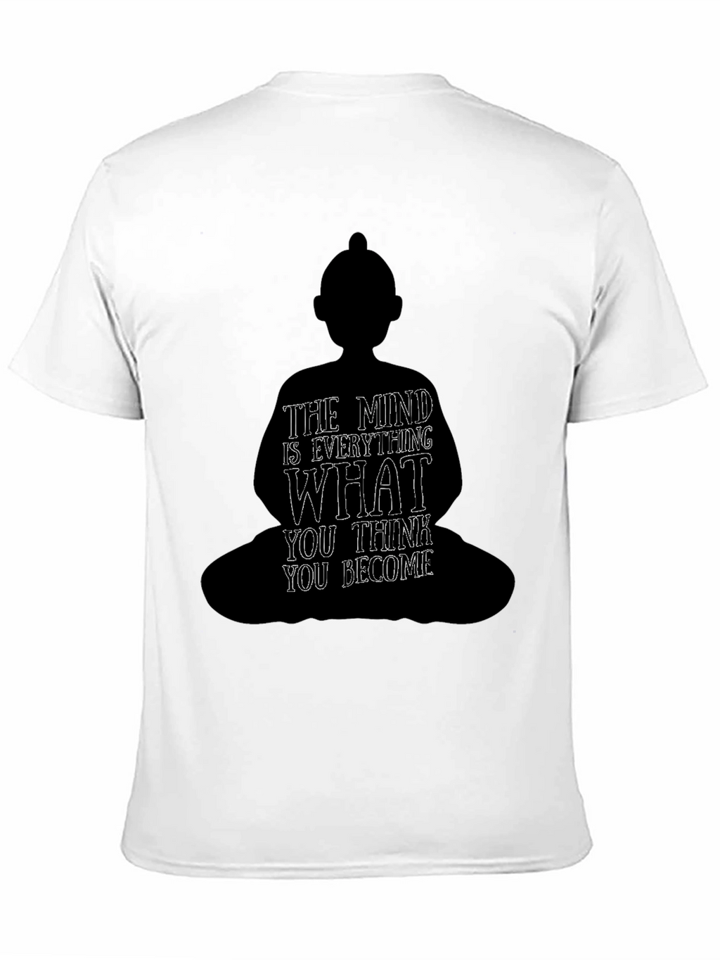 Buddha Mind Quote Graphic T-Shirt - Unisex