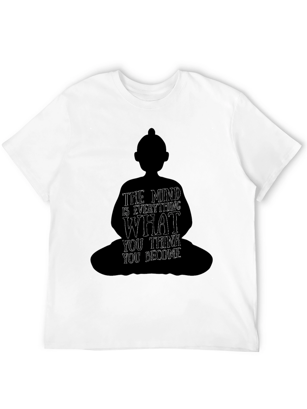 Buddha Mind Quote Graphic T-Shirt - Unisex