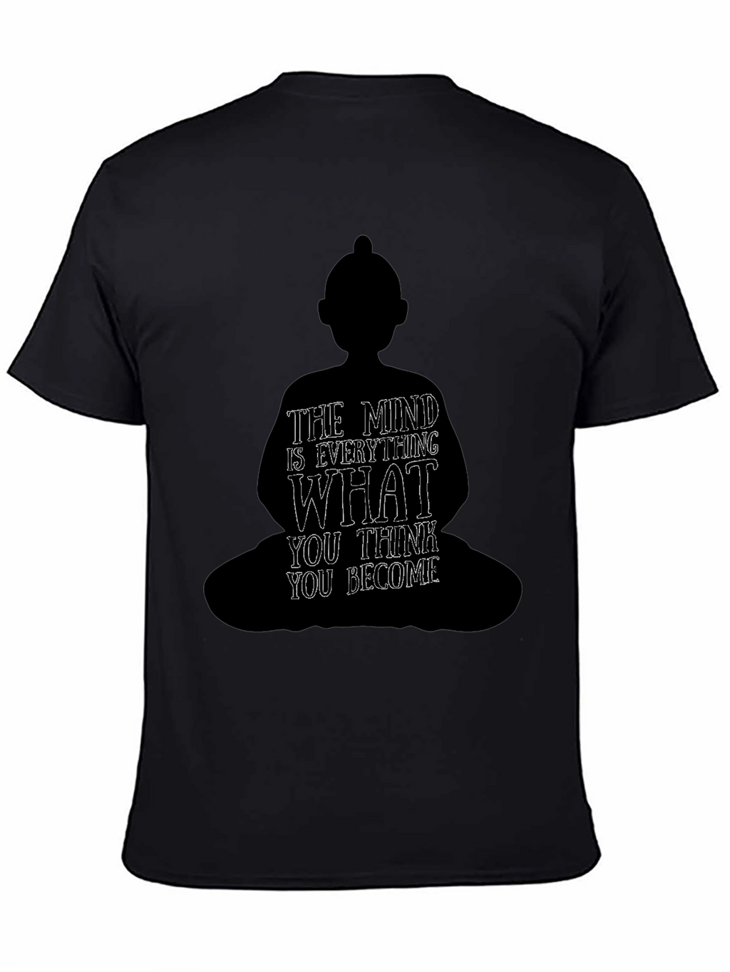 Buddha Mind Quote Graphic T-Shirt - Unisex