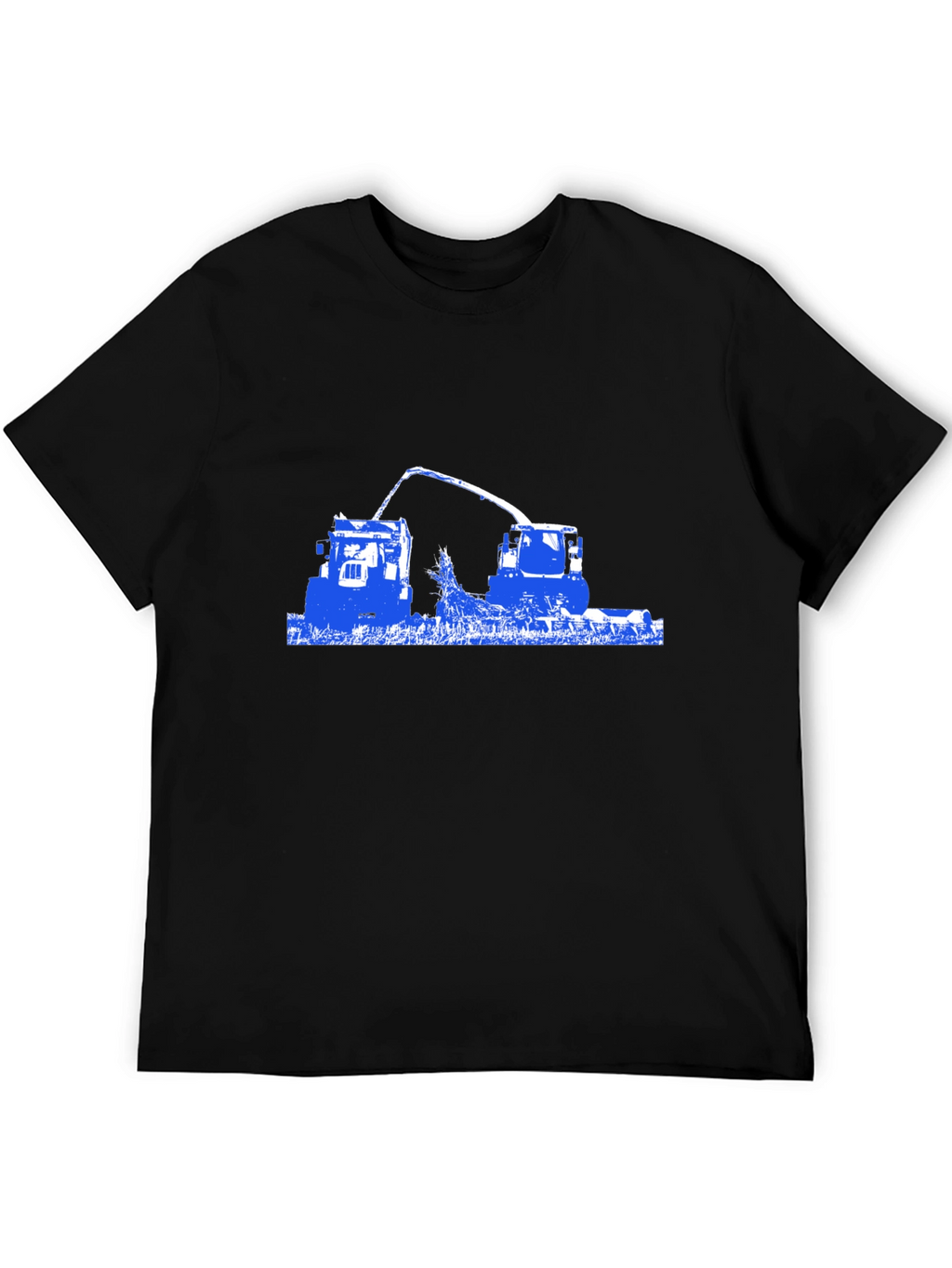 Blue Tractor Graphic Tee - Farming Apparel
