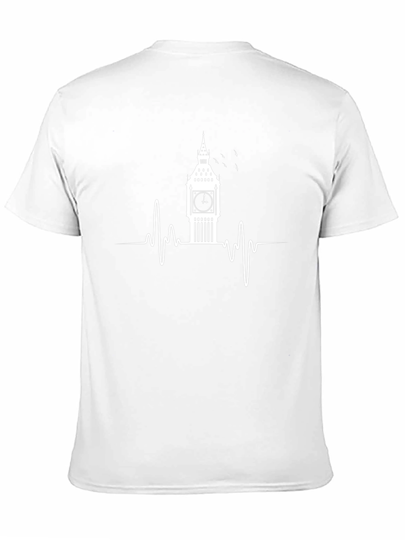 Big Ben Heartbeat T-Shirt - London Landmark Tee